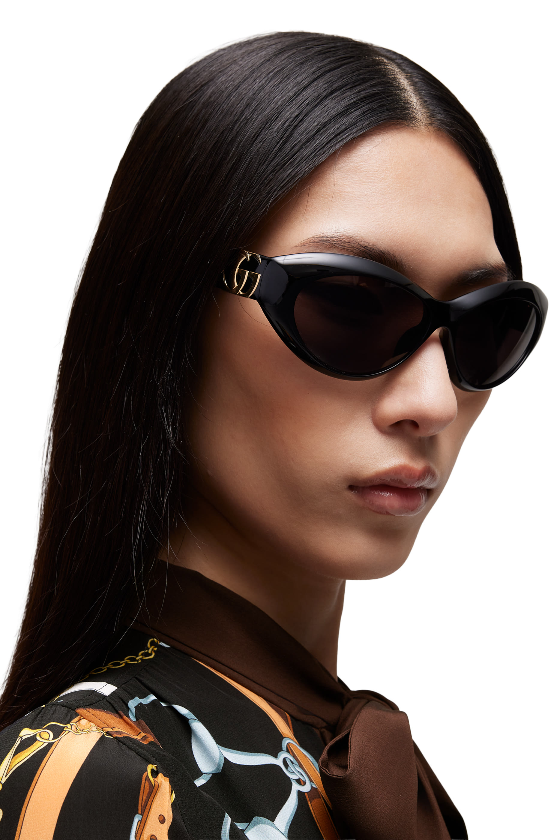 Cat Eye Frame Sunglasses 