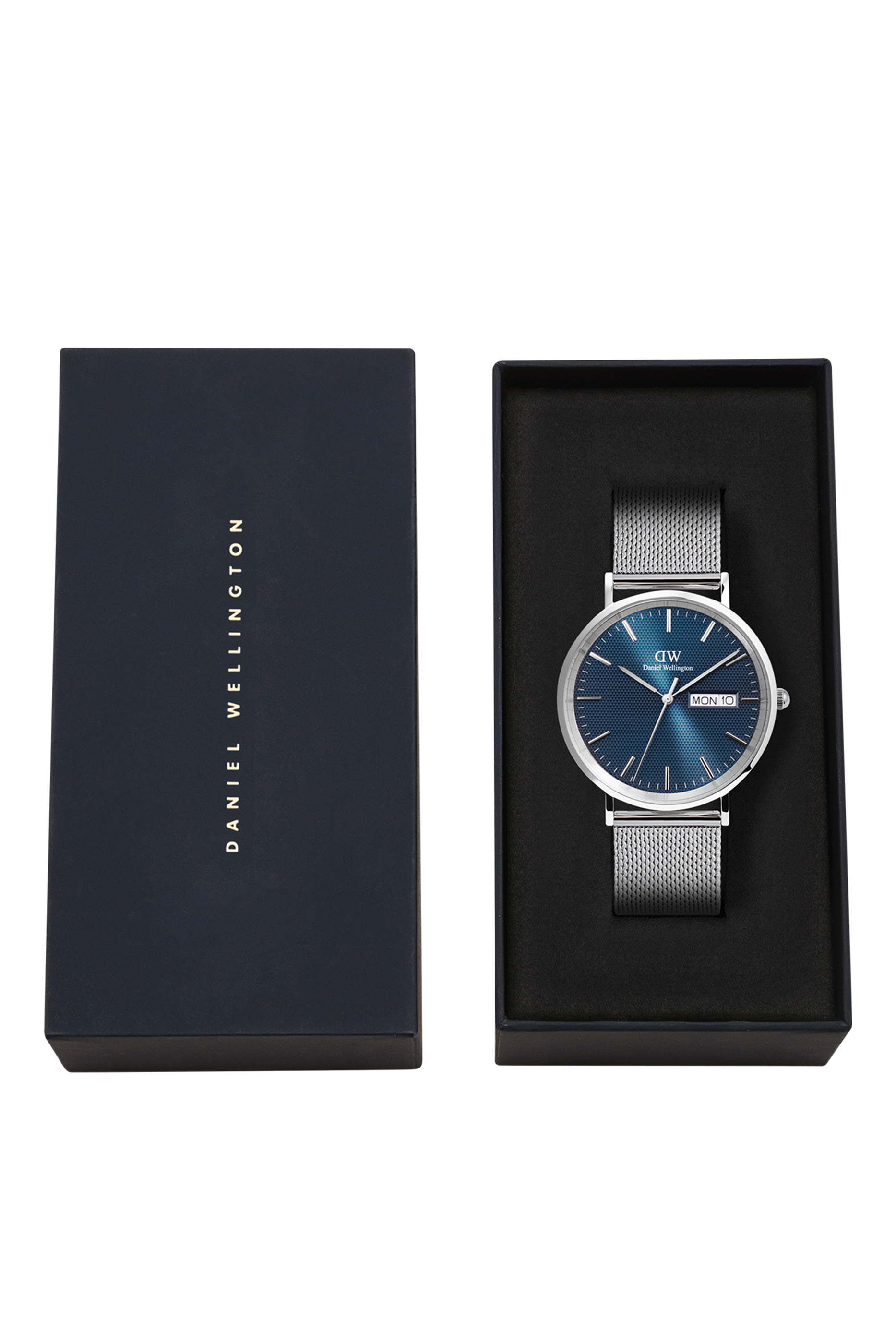 Classic Day Display Sterling Arctic Watch, 40mm