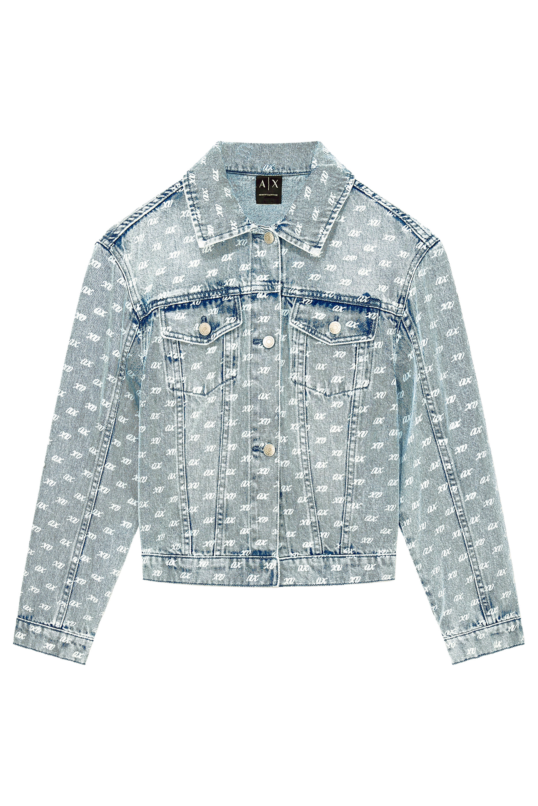 Allover Print Blouson Jacket