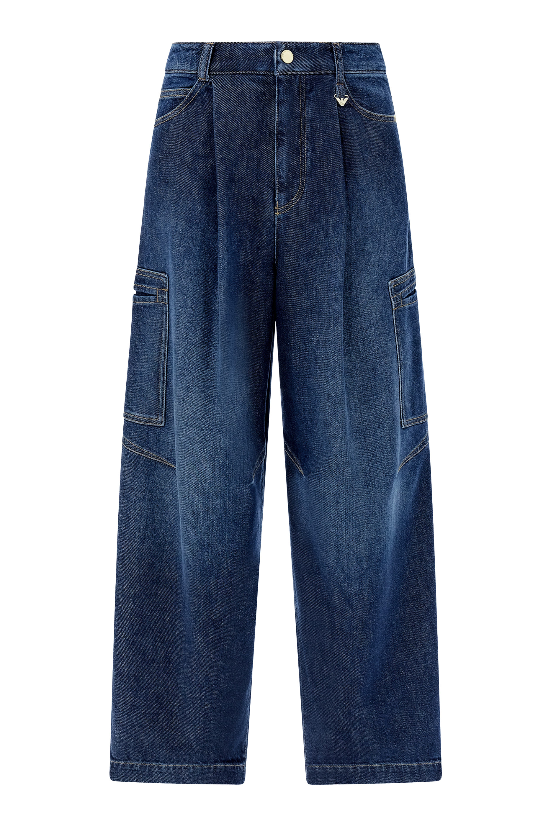 Wide-Leg Denim Jeans 