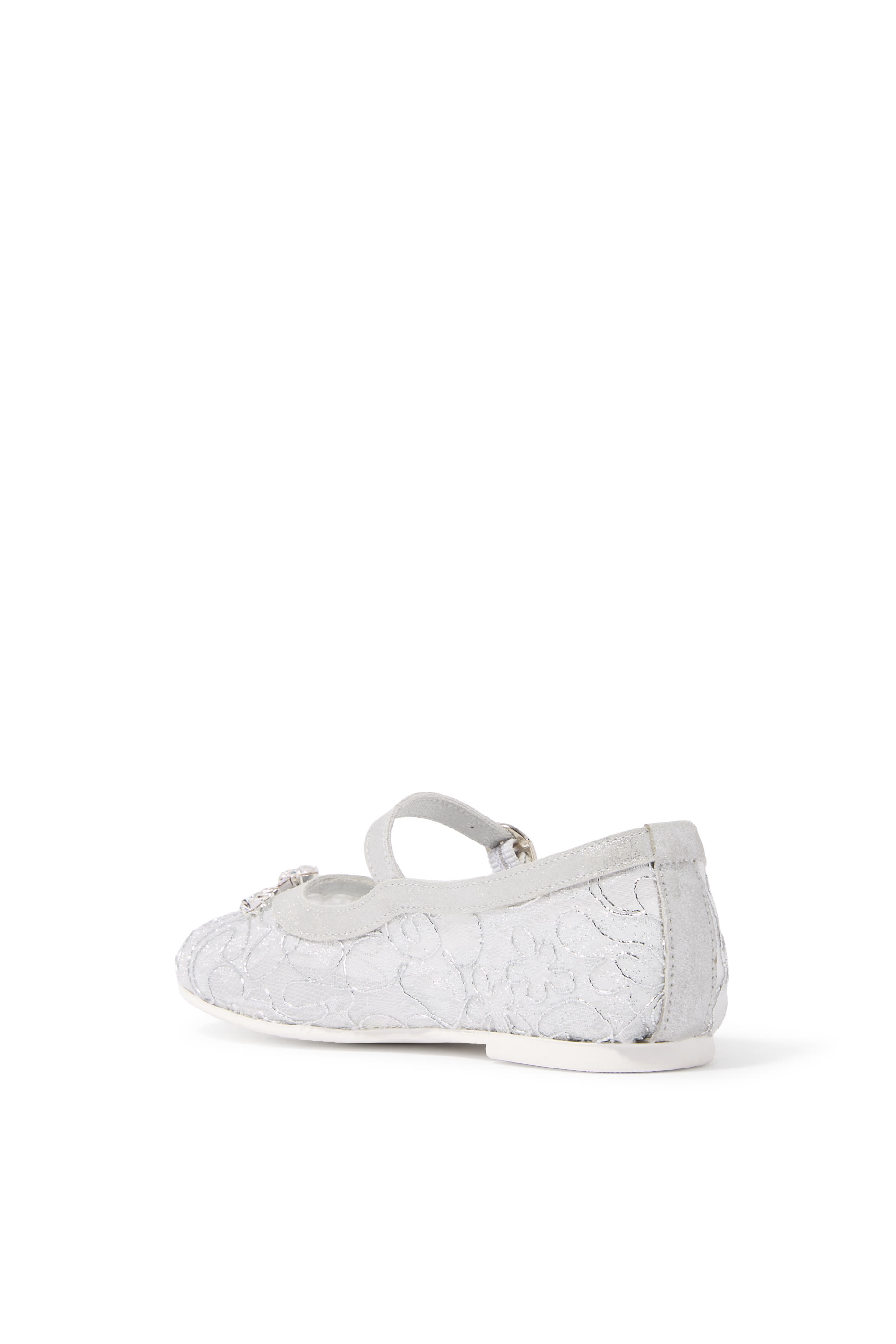 Kids Swarovski Crystal-Embellished Ballerinas