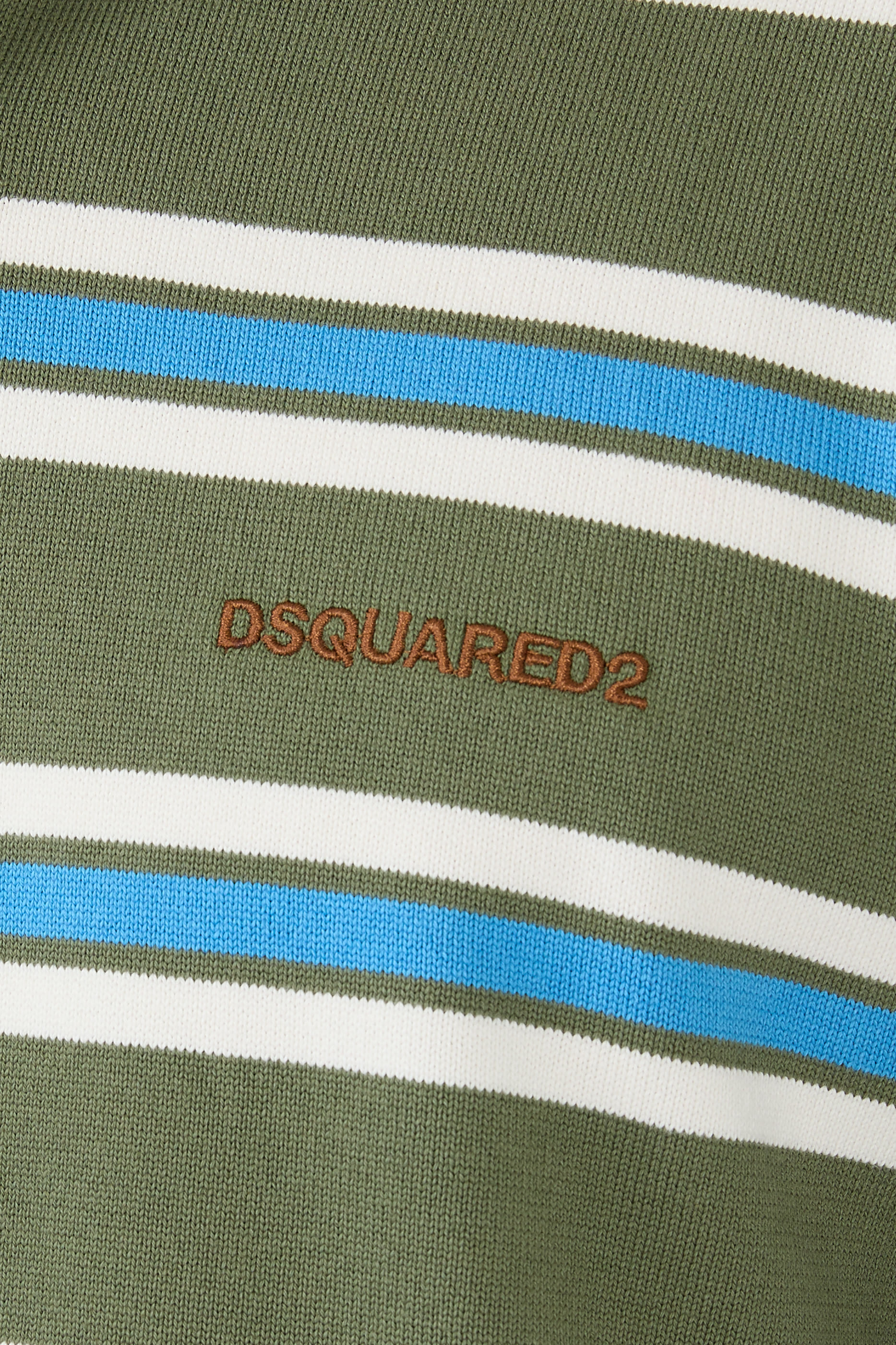 Striped Knit Polo