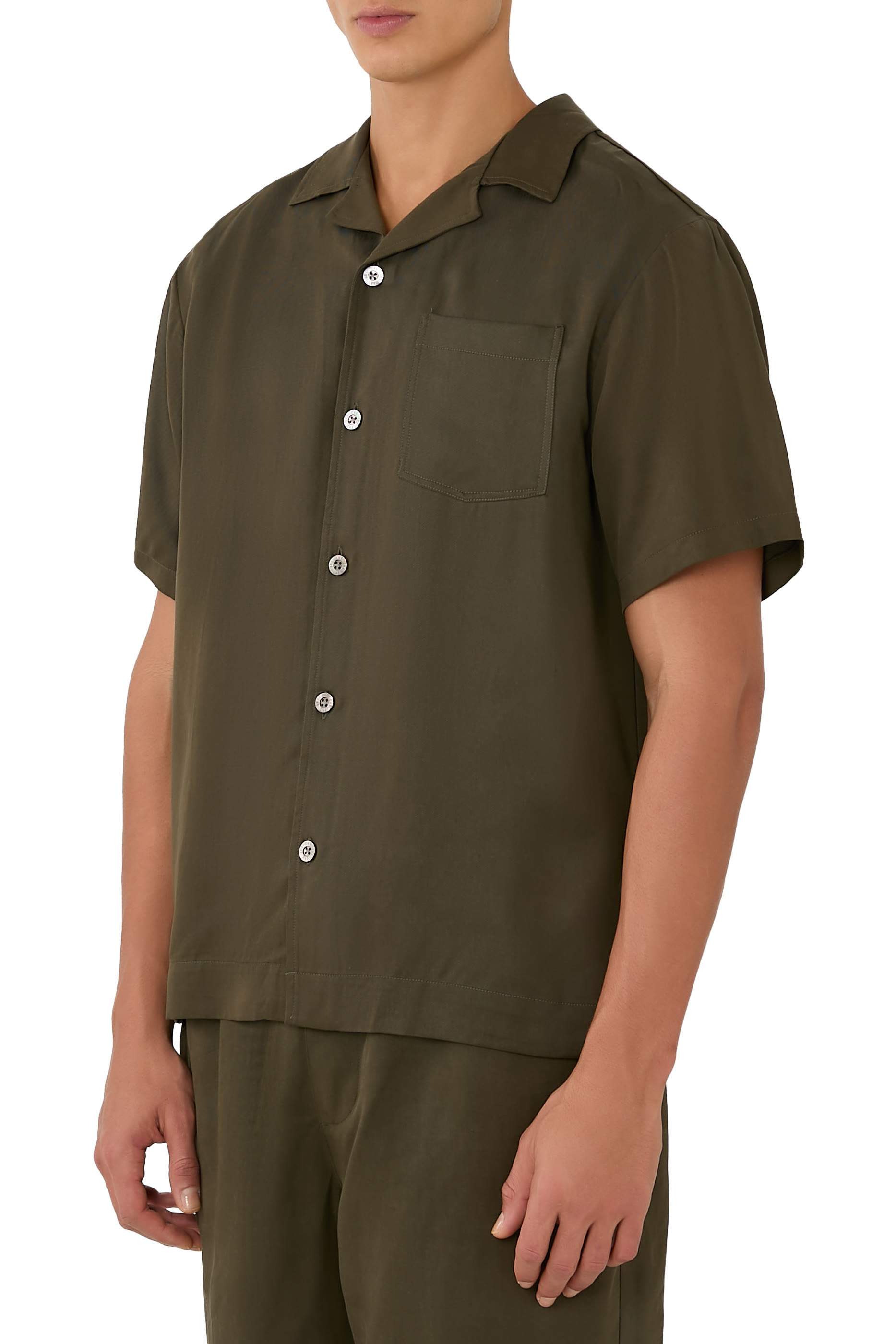 Classic Resort Collar Tencel&trade; Shirt