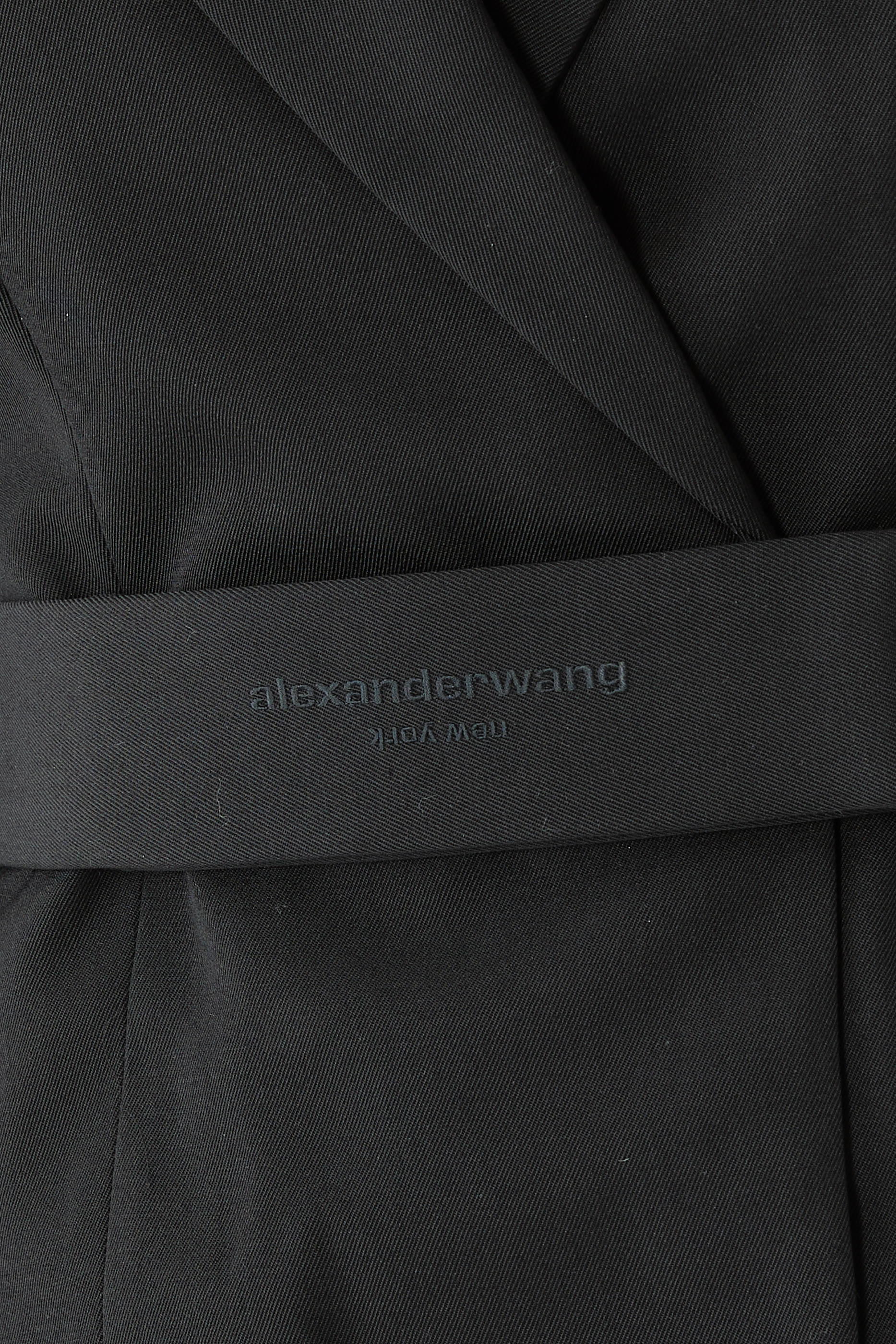 Logo Belted Blazer Dress 
