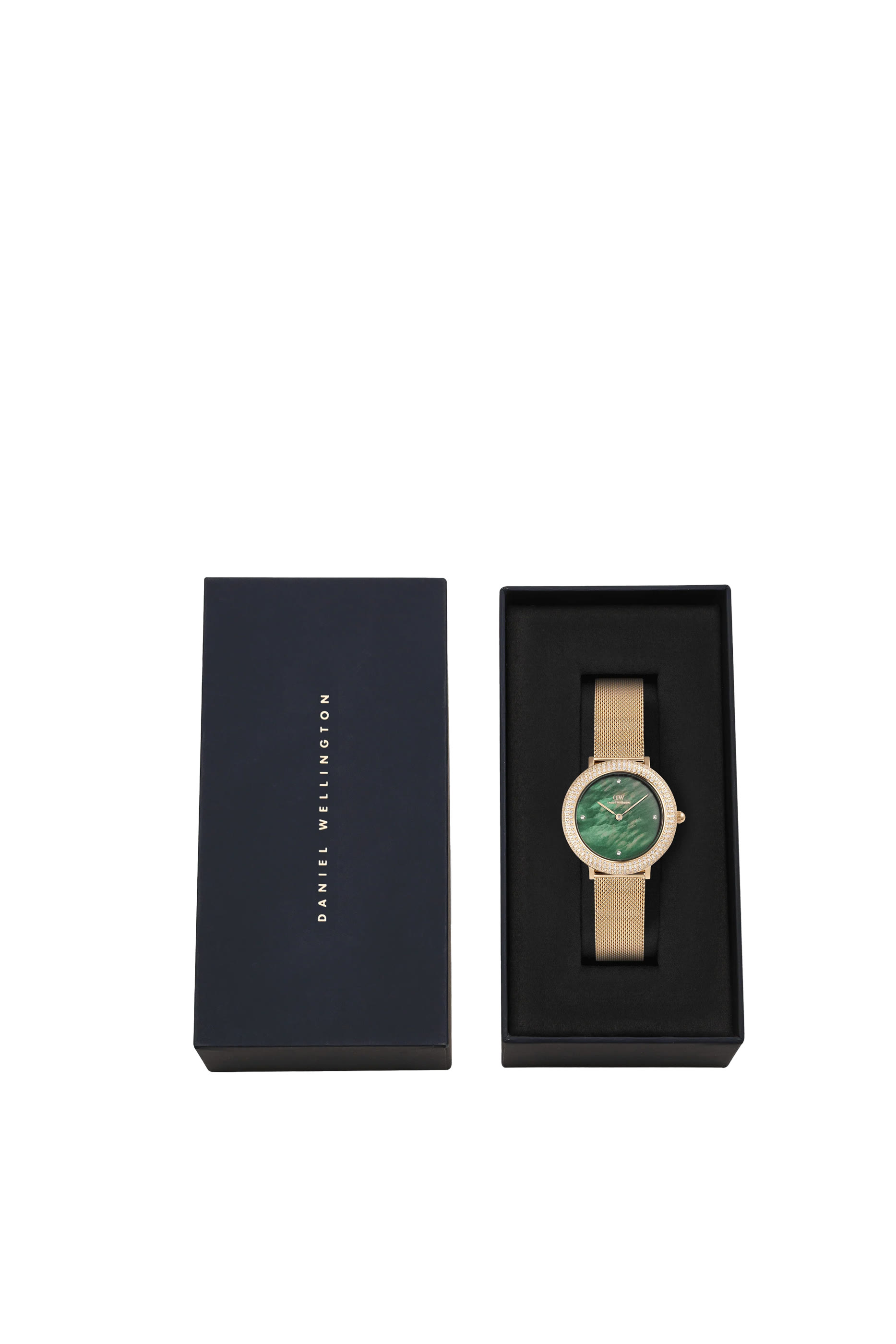 Crystalline Bezel Watch, Stainless Steel, 32mm 