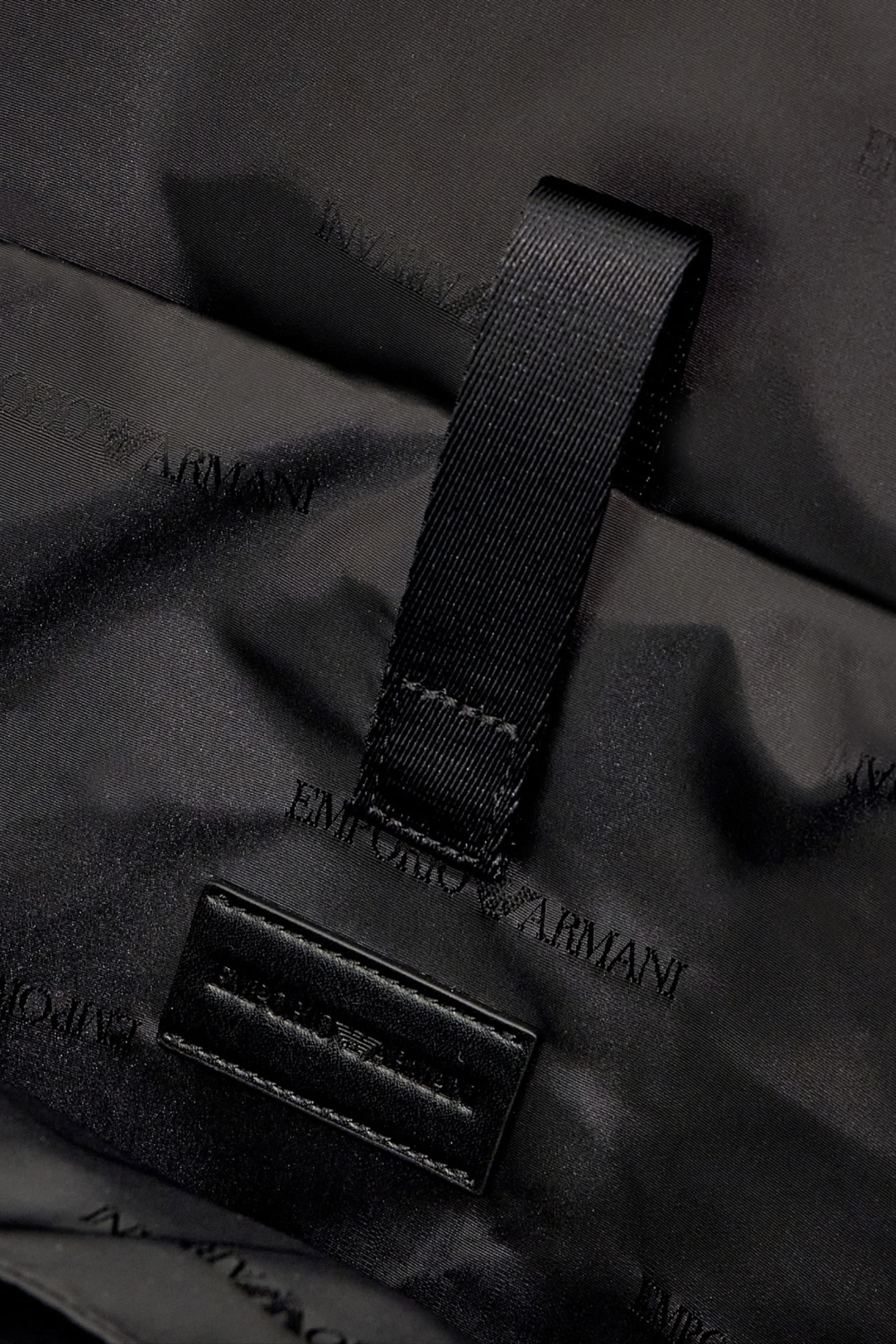 Embossed Flap Pocket Backpack