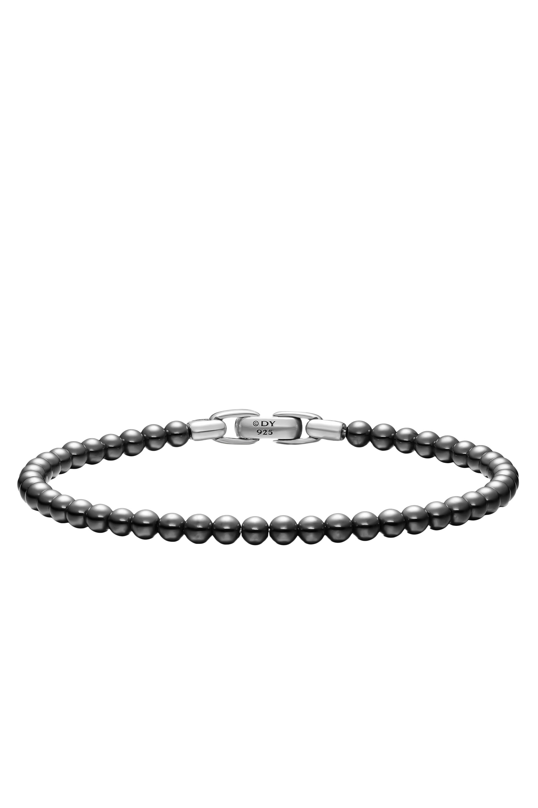Spiritual Bracelet, Sterling Silver  Hematine
