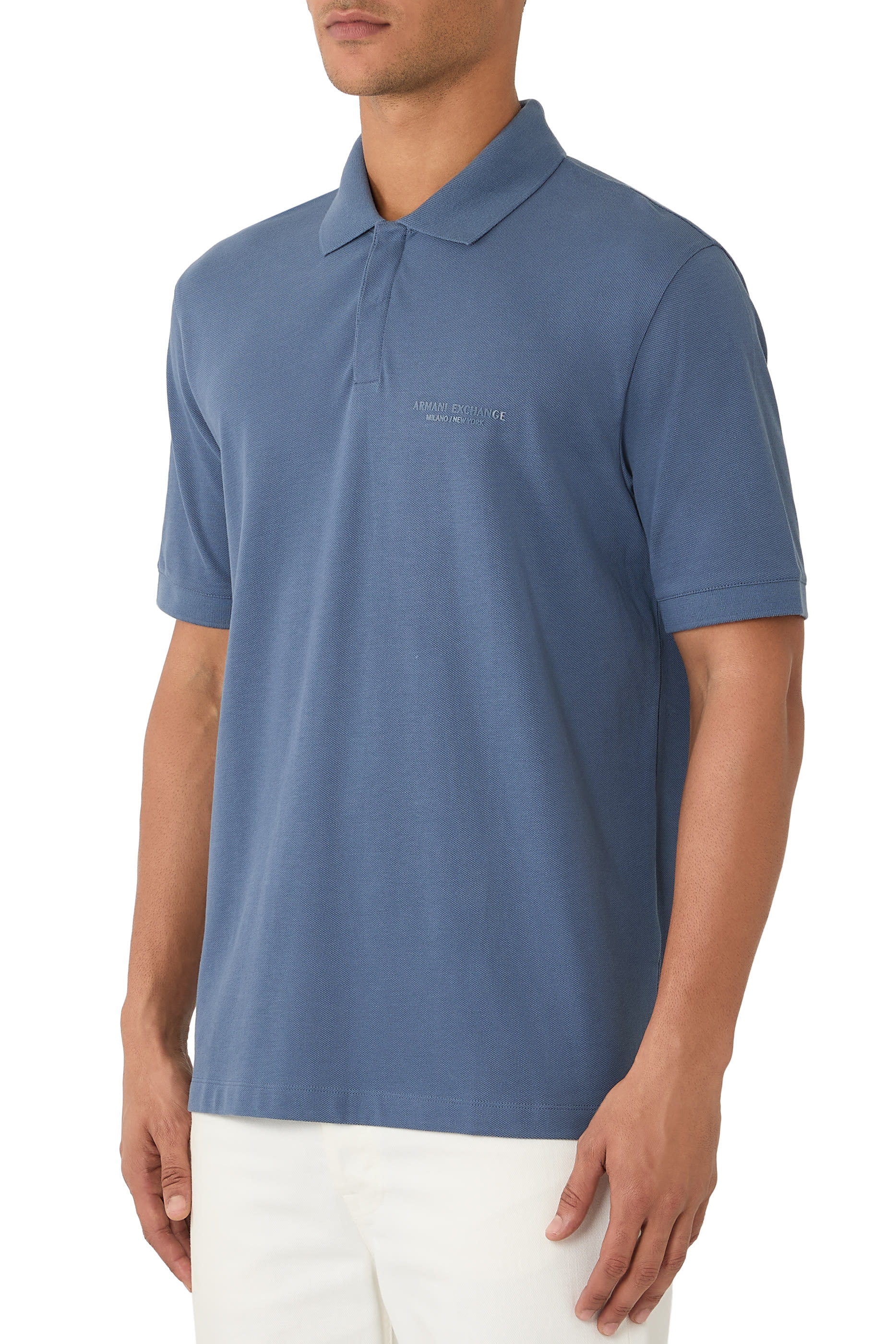 AX Logo Regular Fit Polo