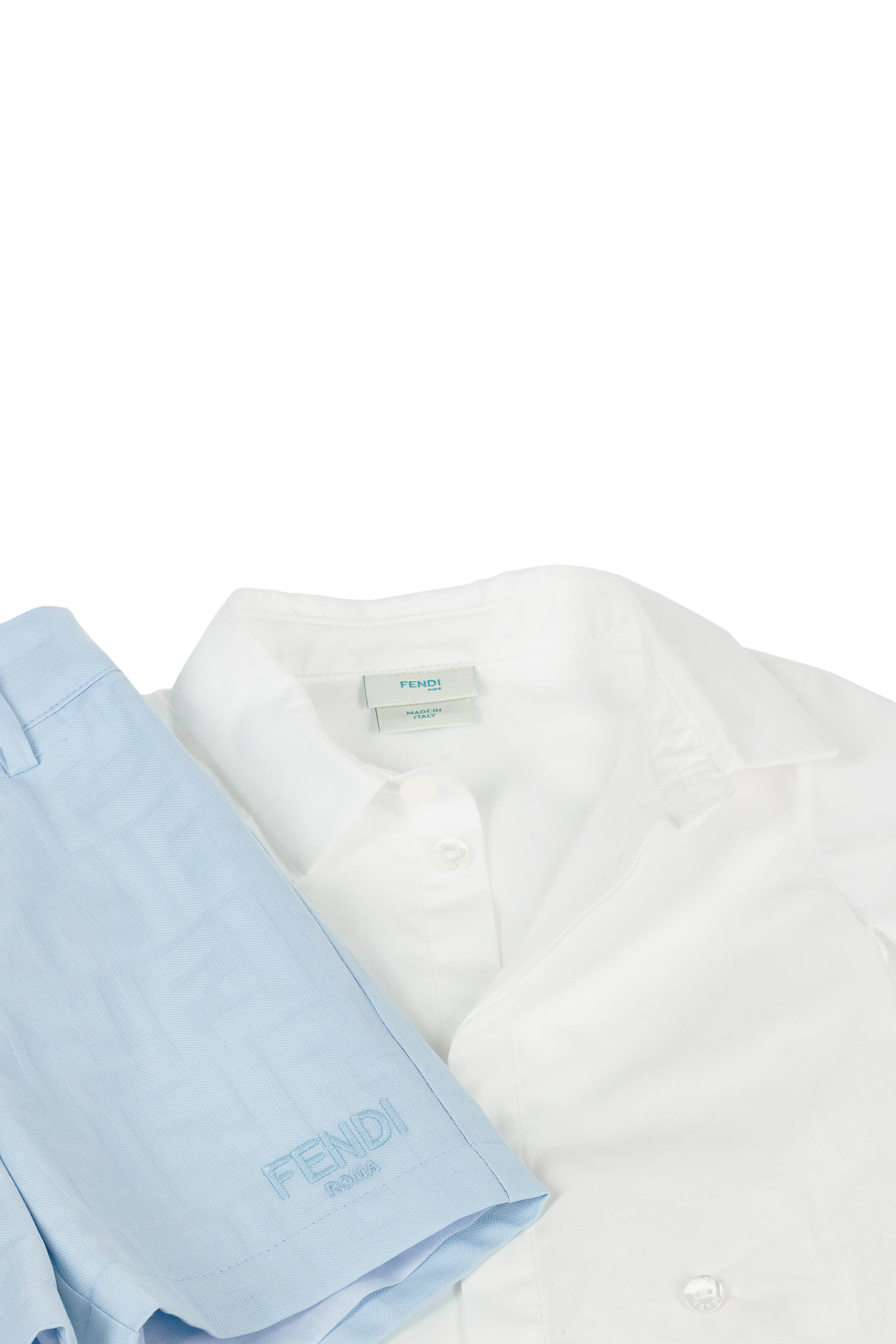 Kids Cotton Shirt  Shorts Set 