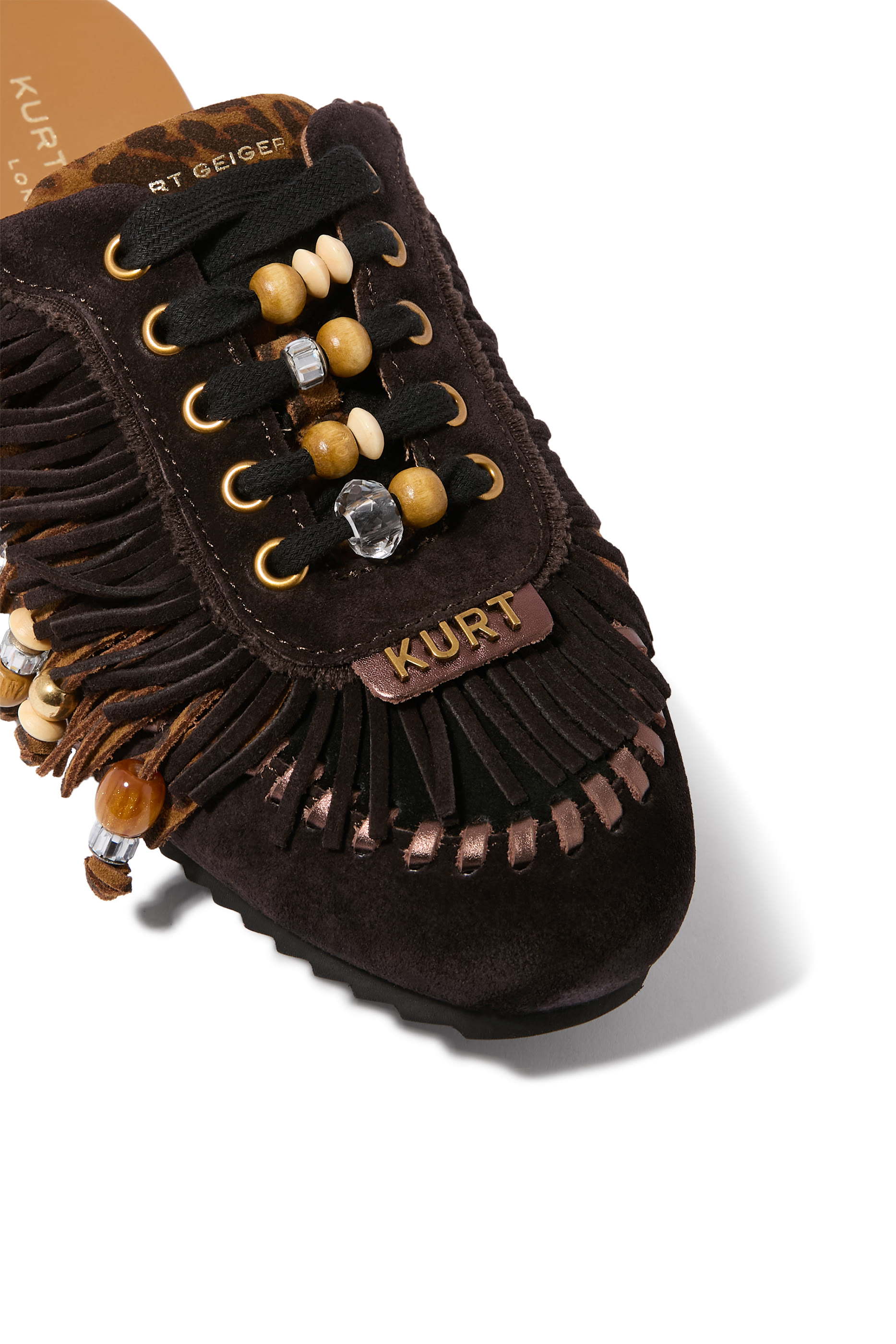  Islington Beaded Fringe Mules
