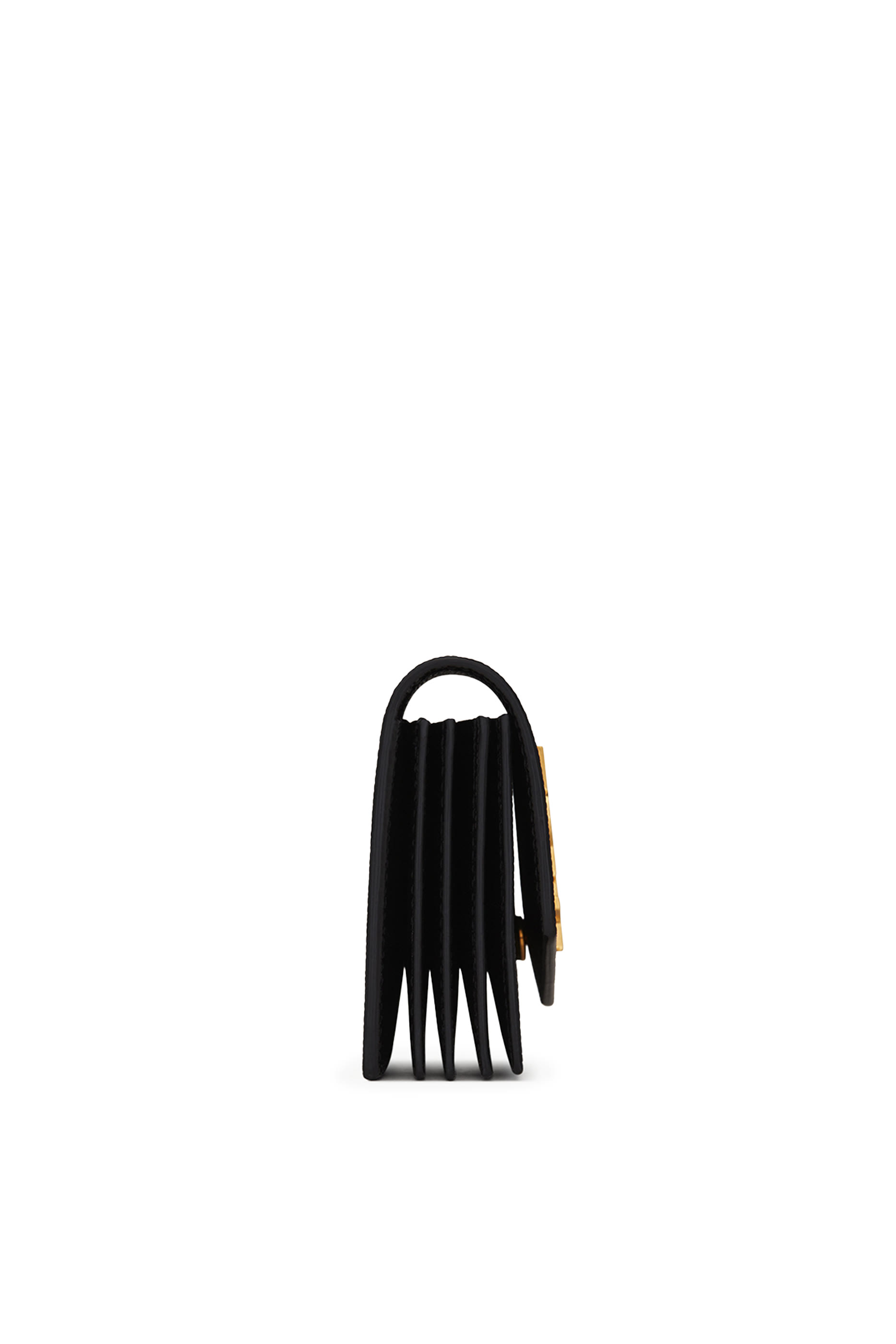 Uptown Business-Card Case in Grain De Poudre Leather 