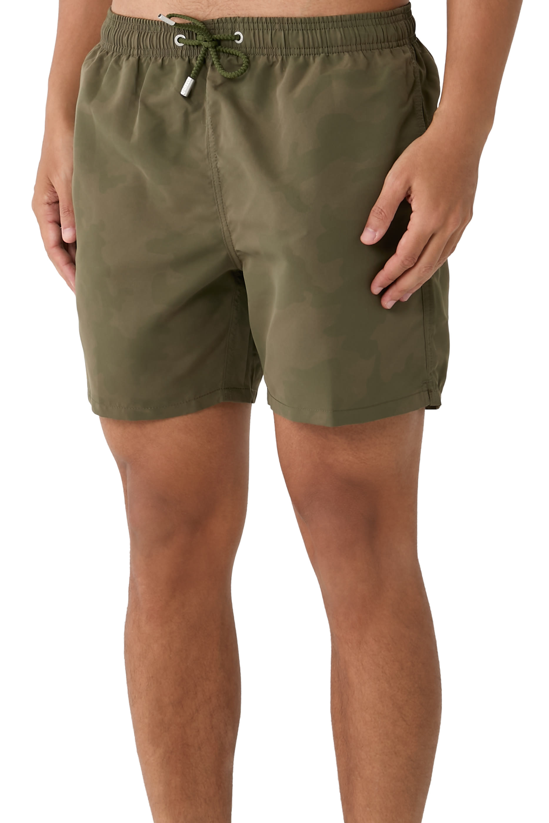 Comfort Classic Shark Print Swimshorts
