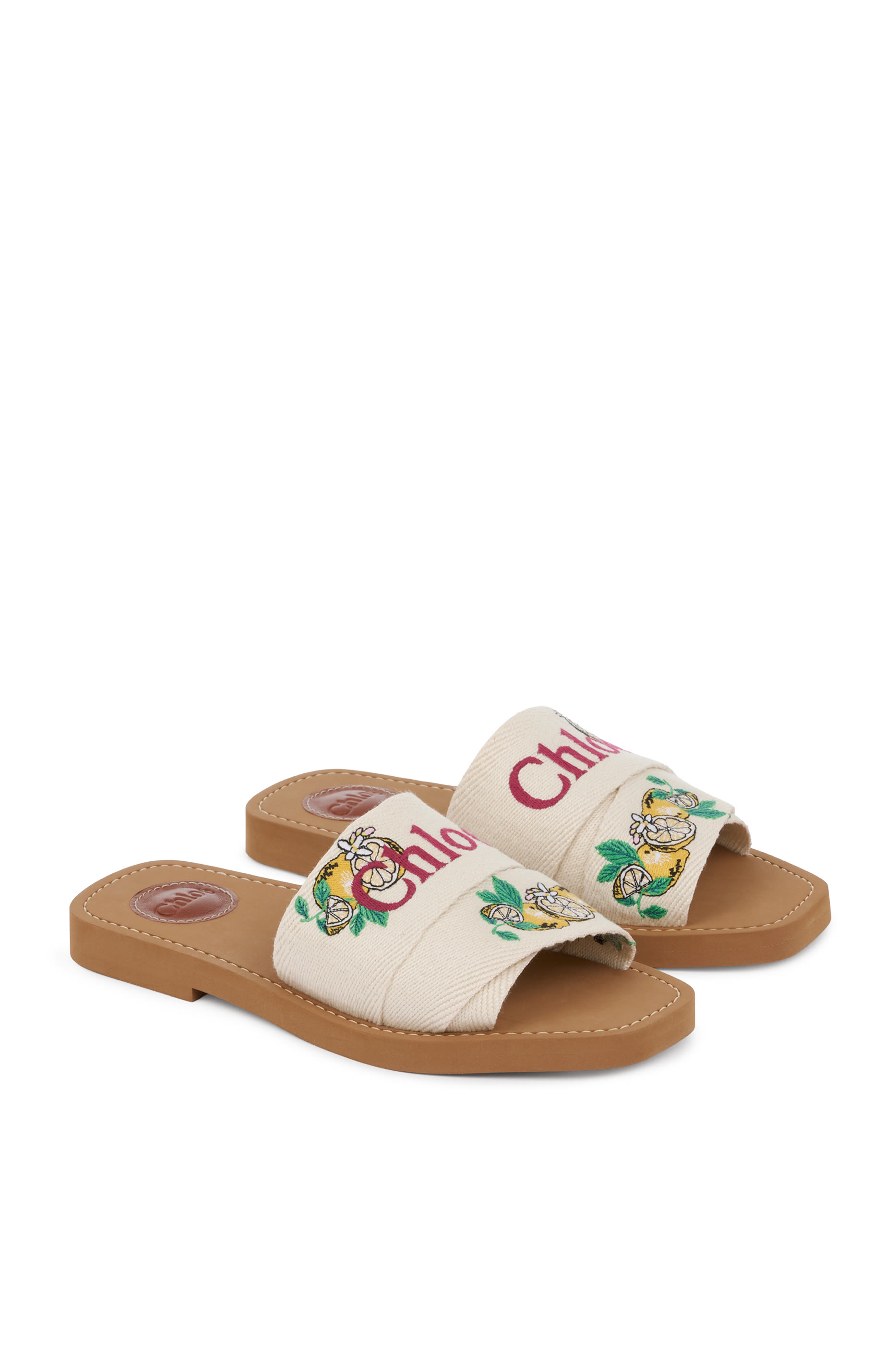 Citrus Motif Woody Mules