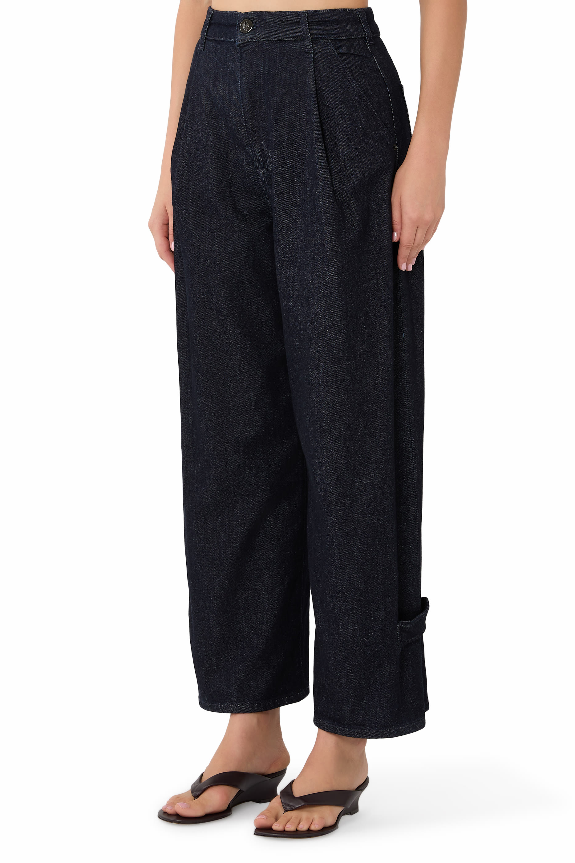J6i Signature Capsule Pleated Jeans 