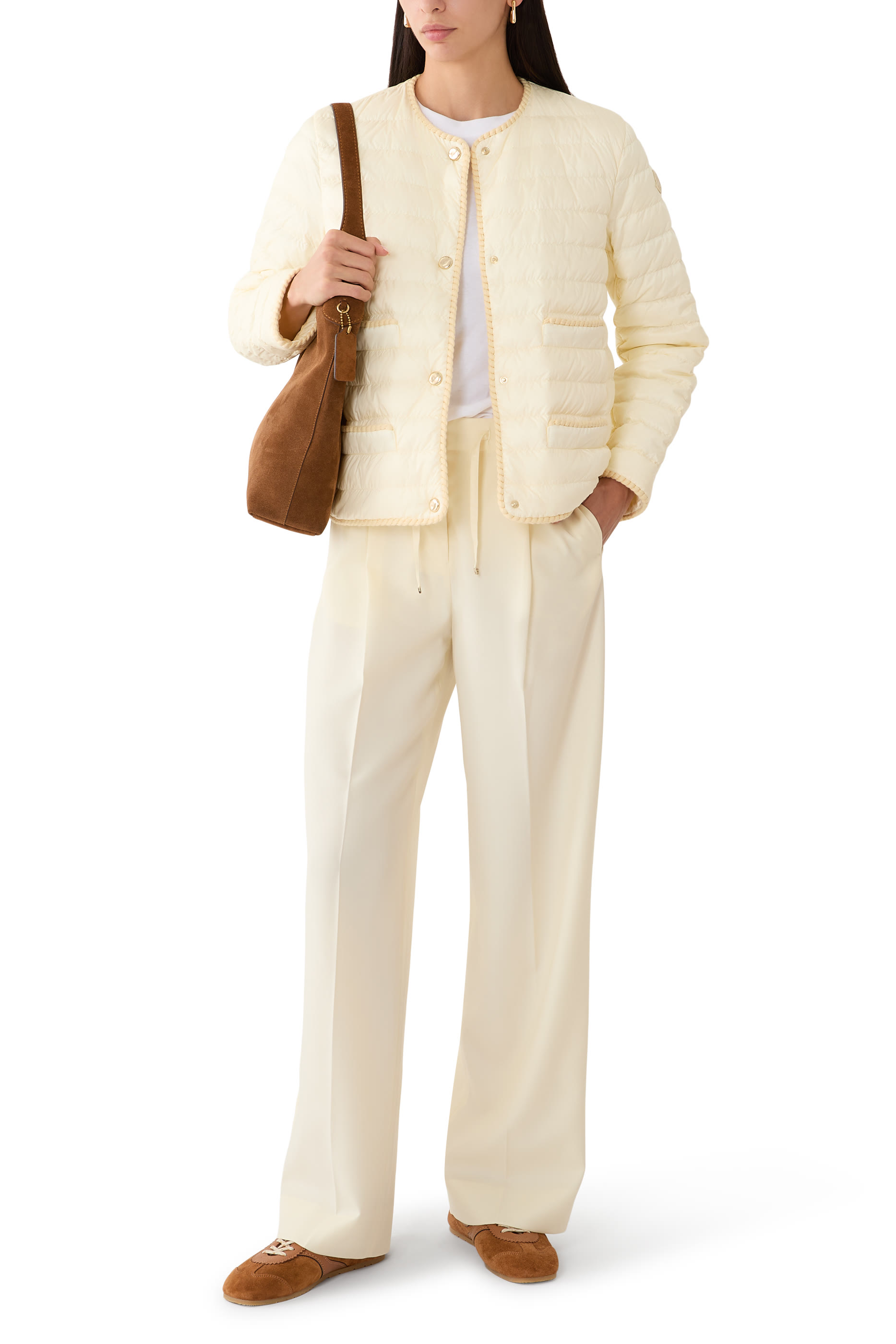 Pleated Drawstring Trousers