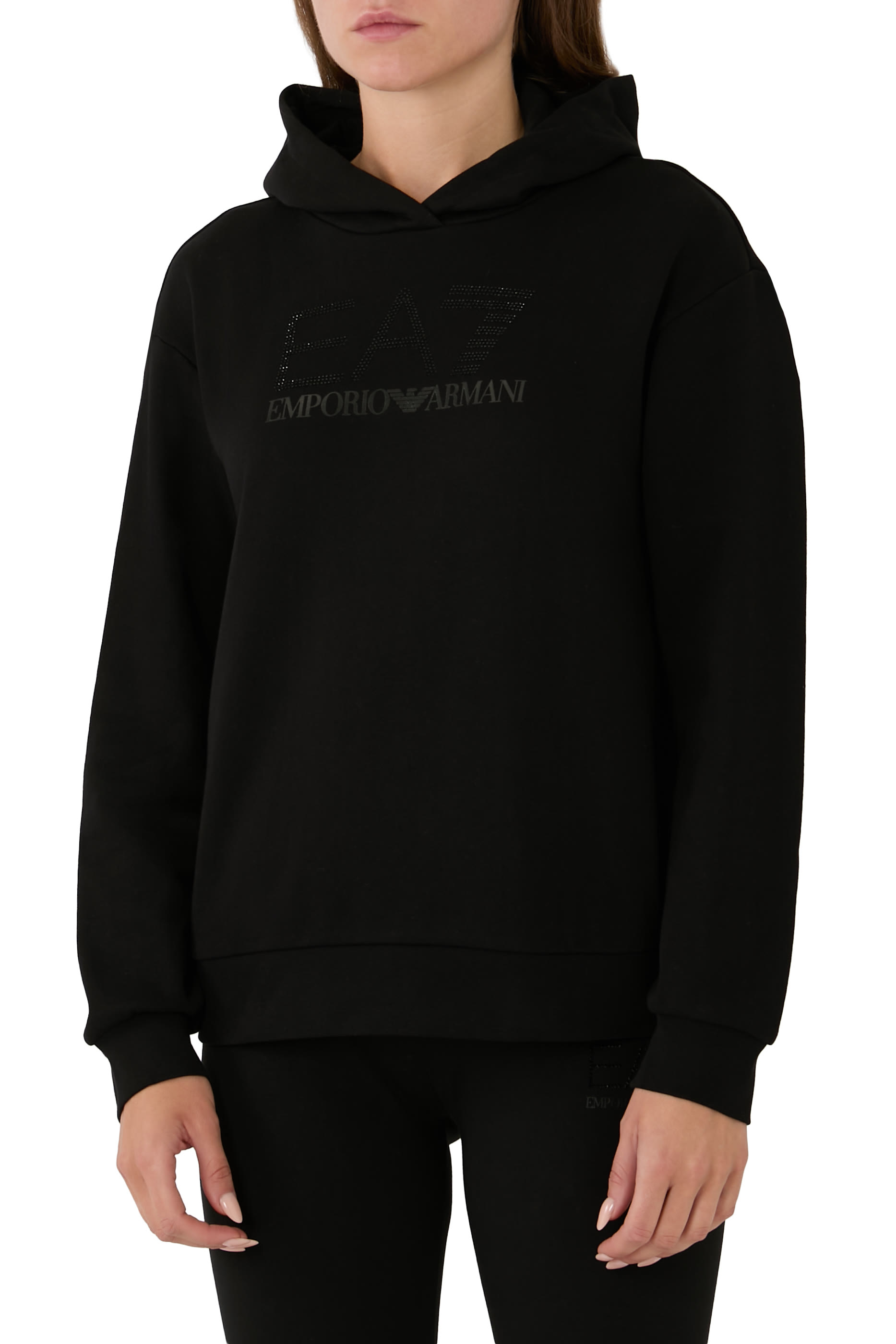 EA7 Logo Hoodie
