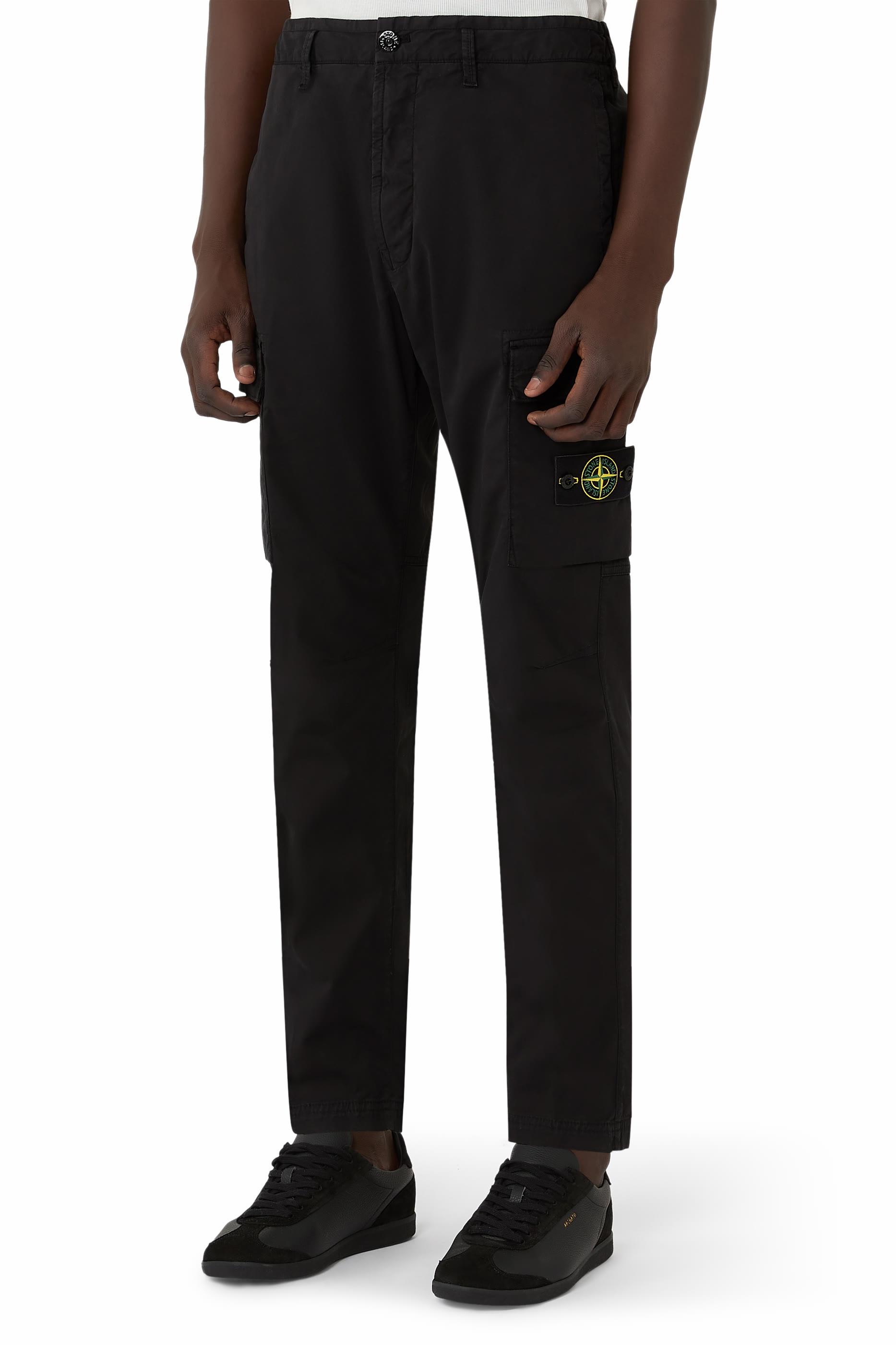 Stretch Organic Cotton Twill Cargo