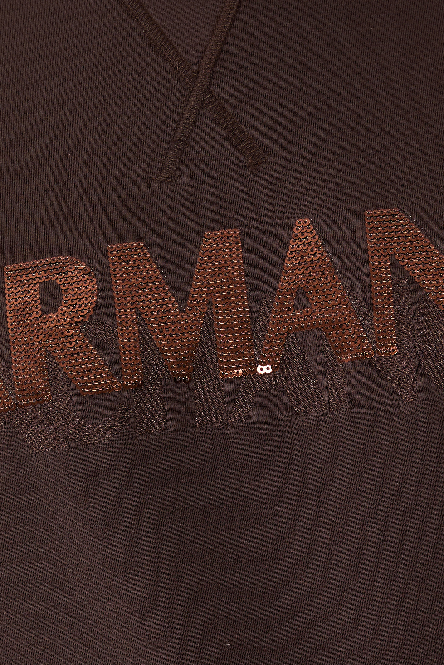 Logo Rib-Detail Sweatshirt