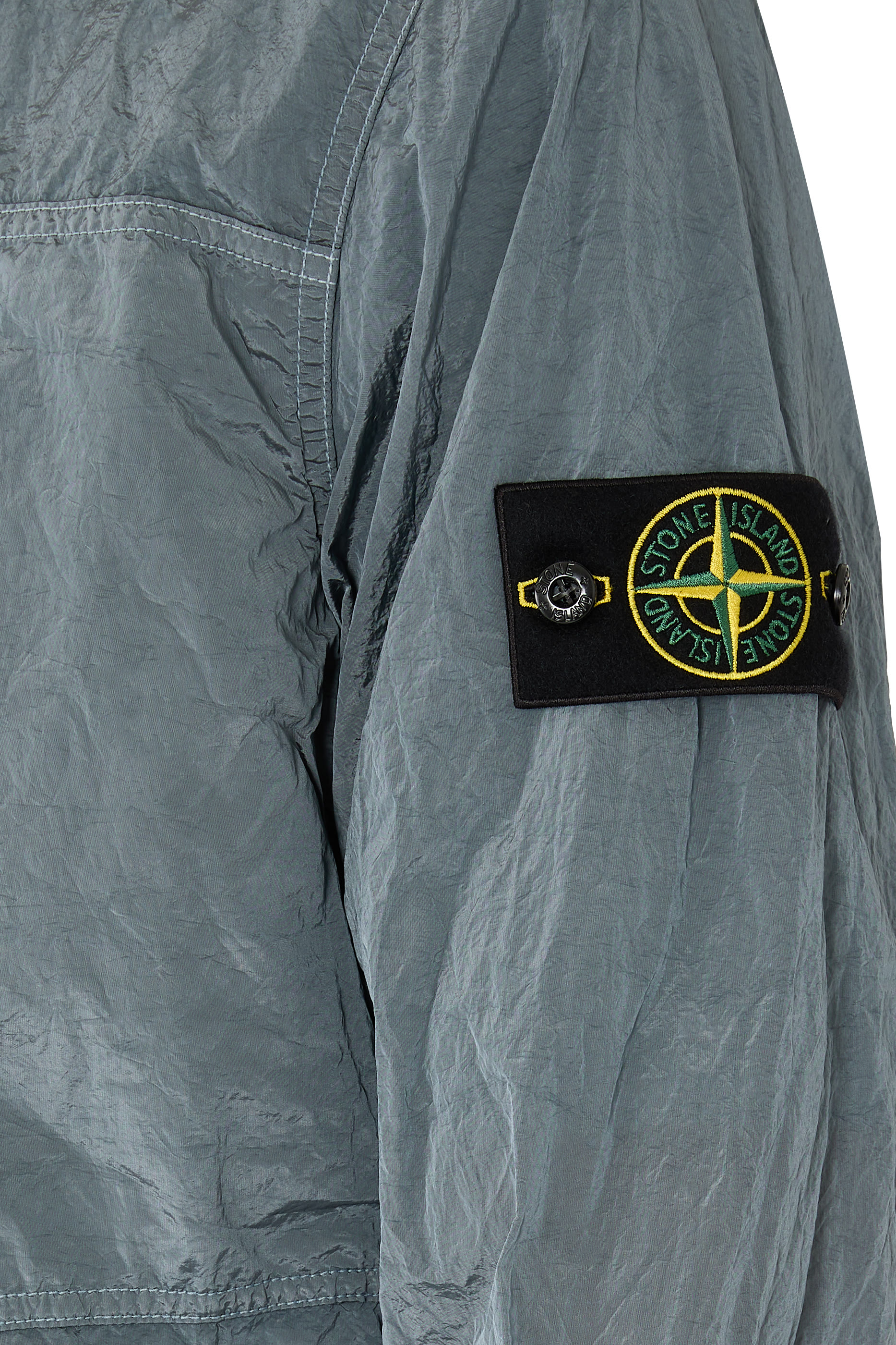 Regular-Fit Zip Up Overshirt