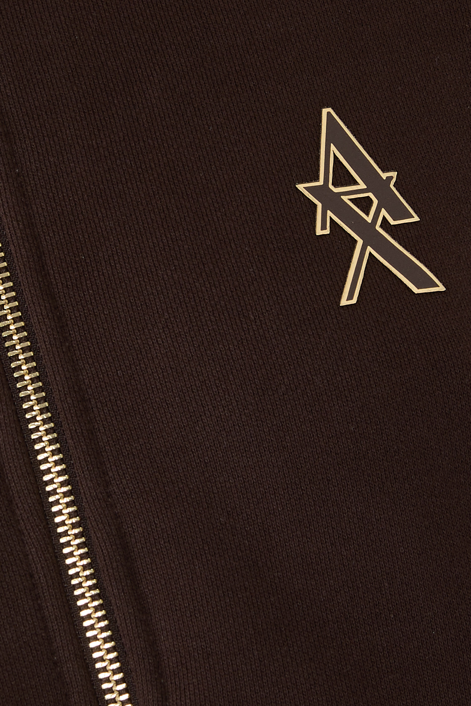 AX Logo Zip-Up Sweatshirt Hoodie