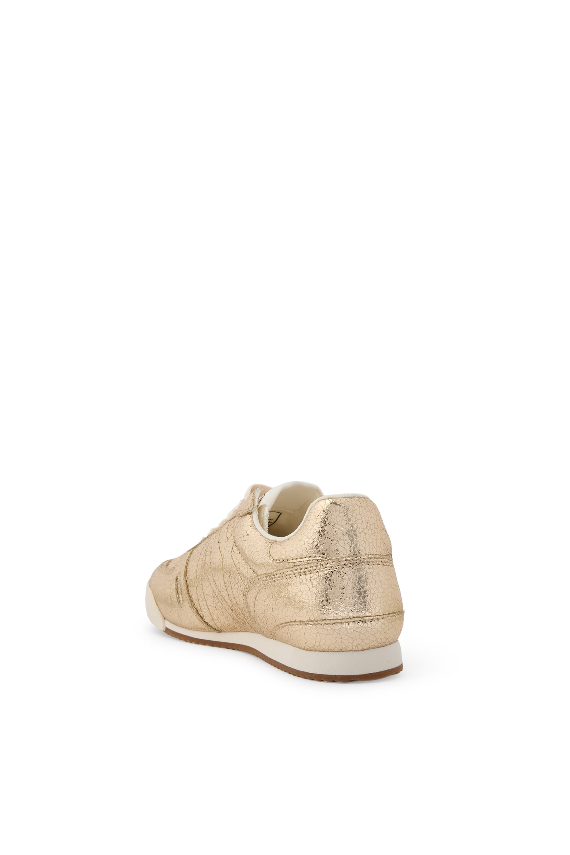 Crackle Finish Sneakers