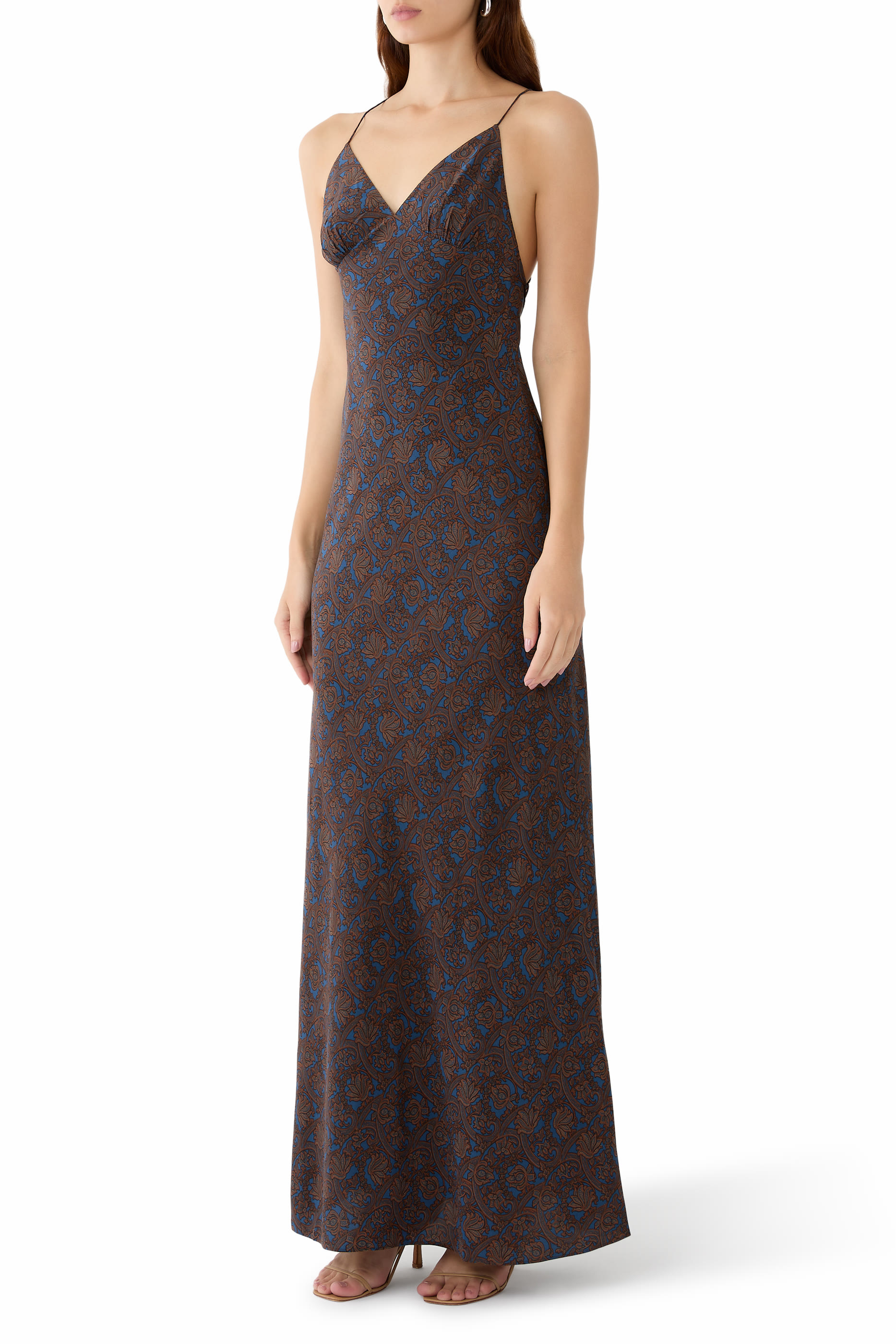 Low Back Halter Dress