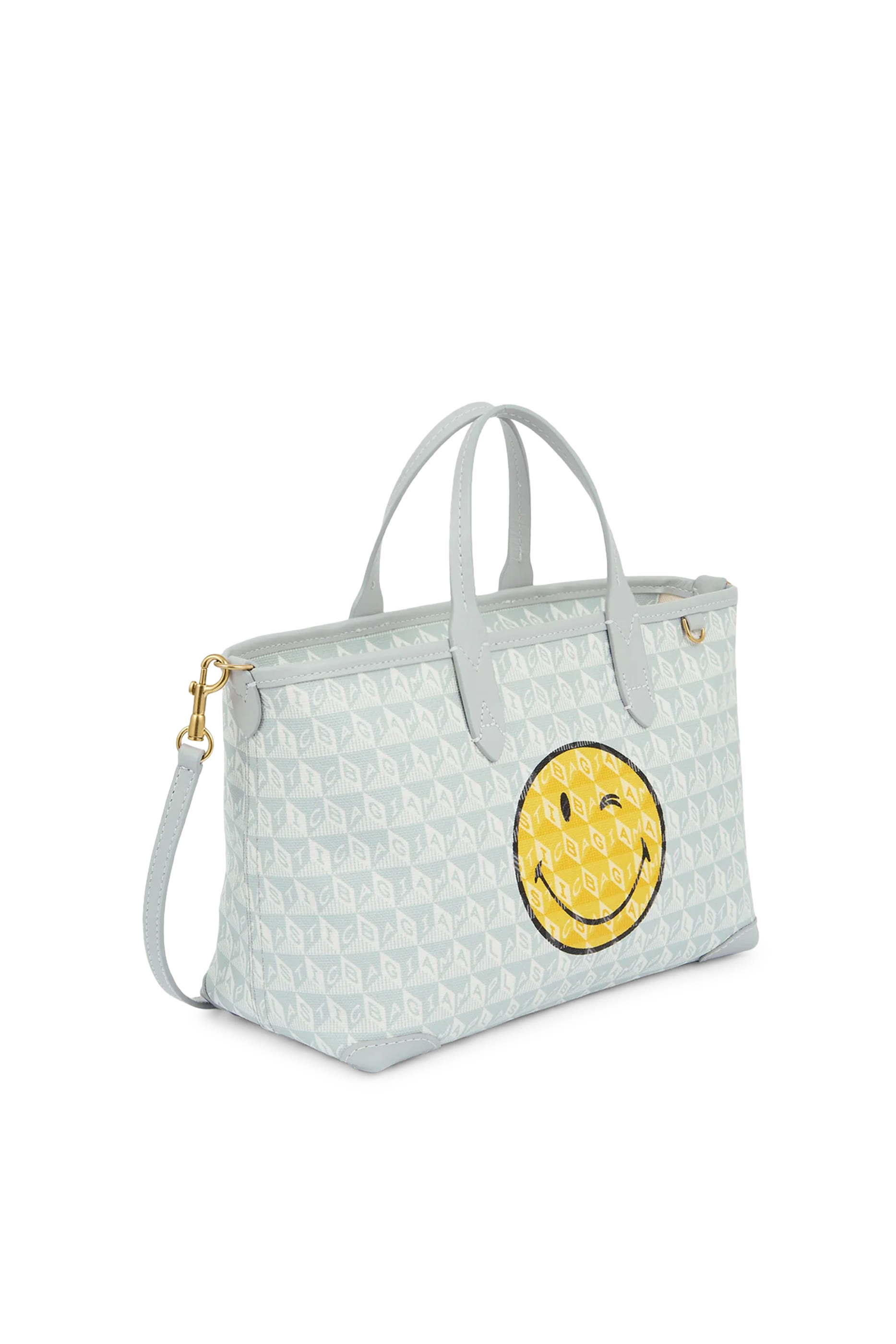 I Am A Plastic Bag Wink Zipped Tote 