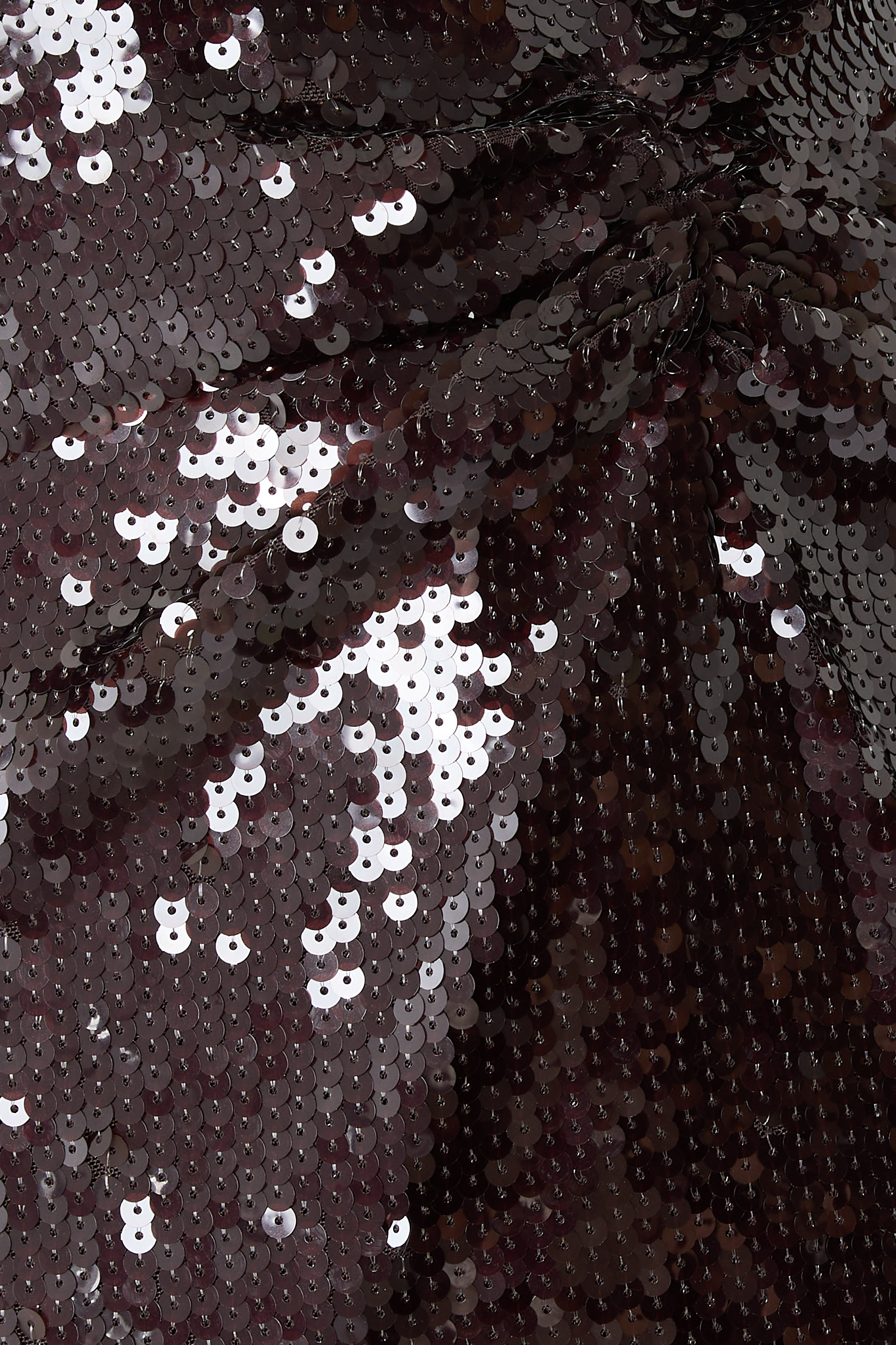 Sequin Slit Dress
