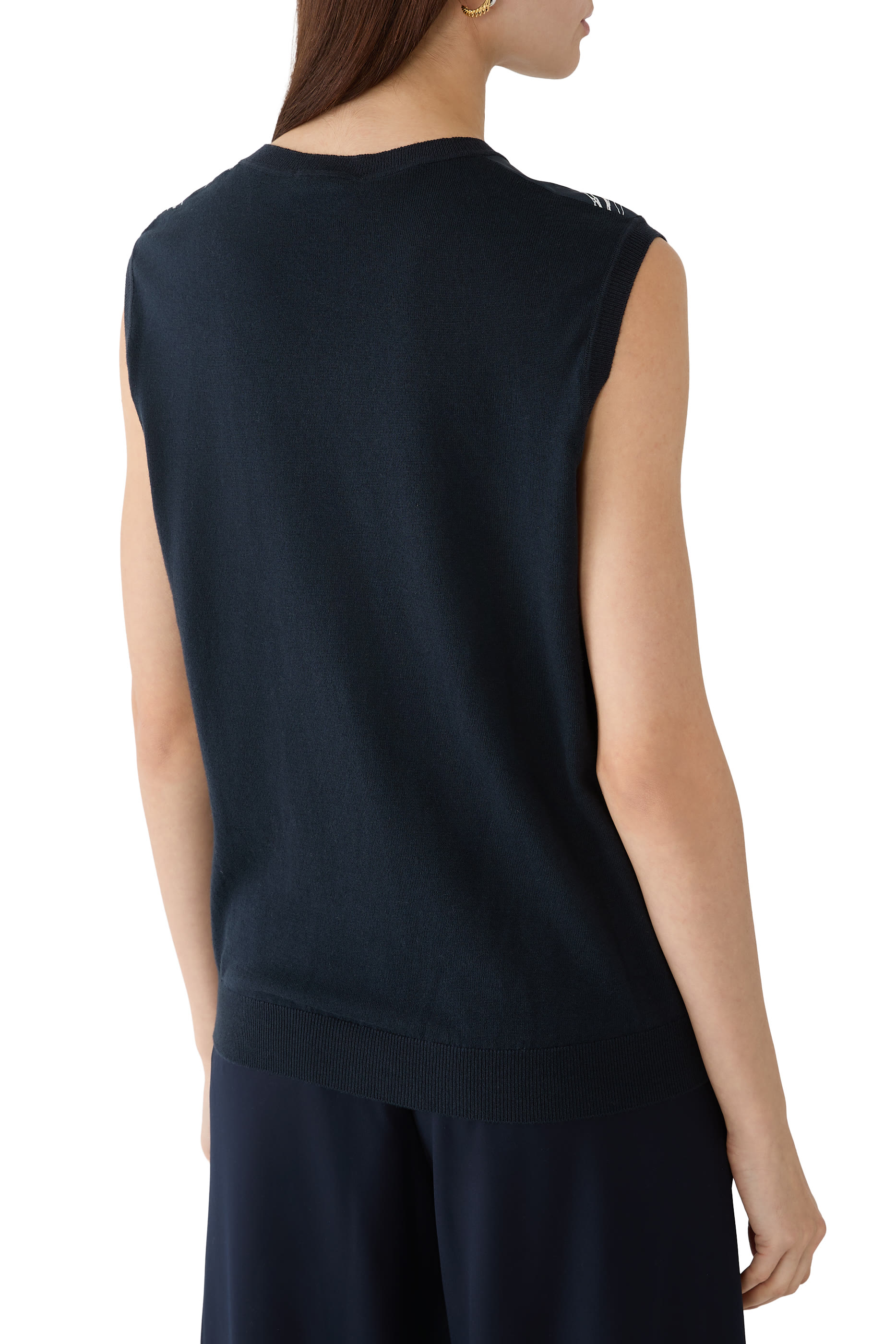 Floral Sleeveless Blouse