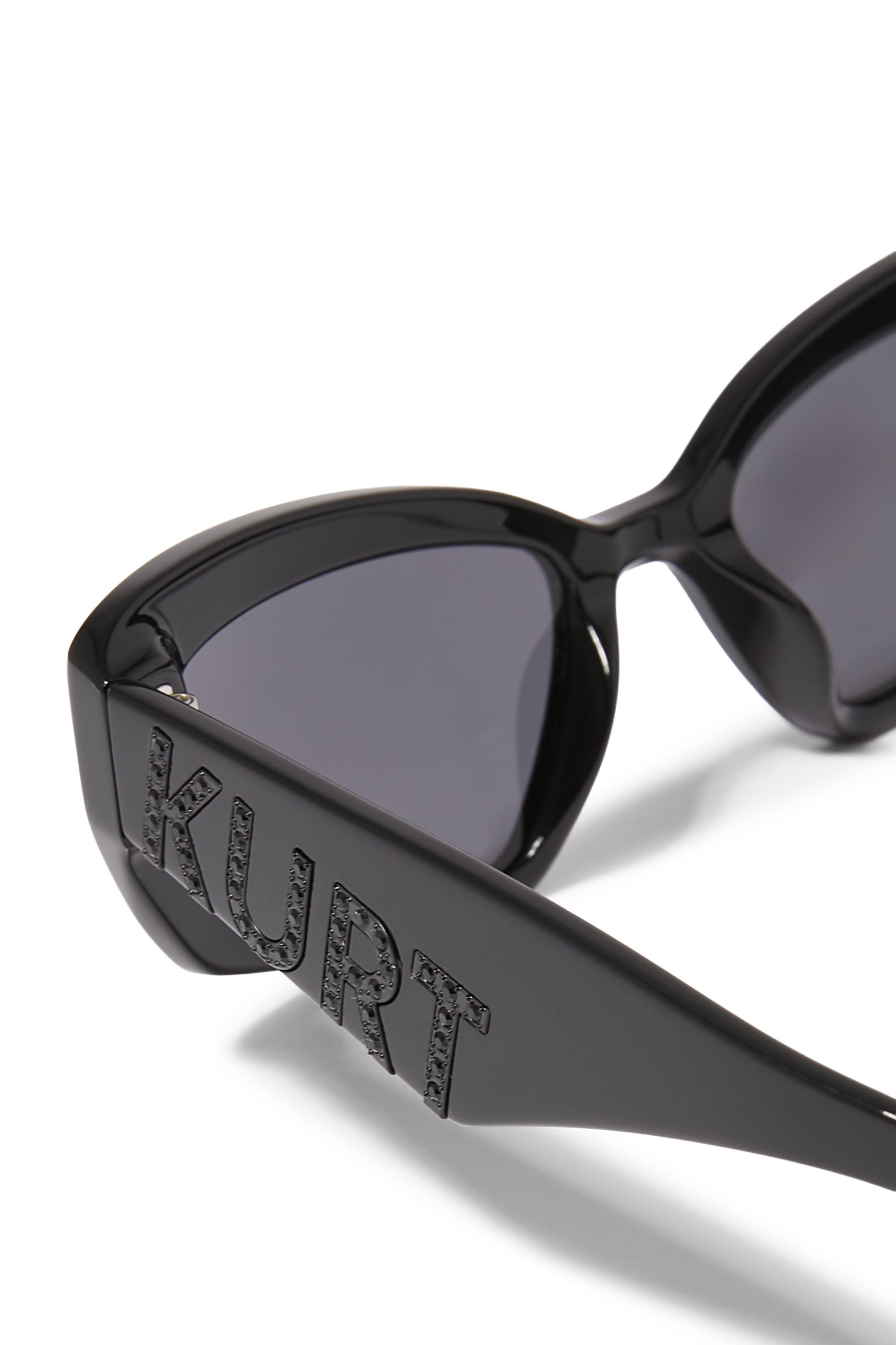 Logo Cat-Eye Sunglasses