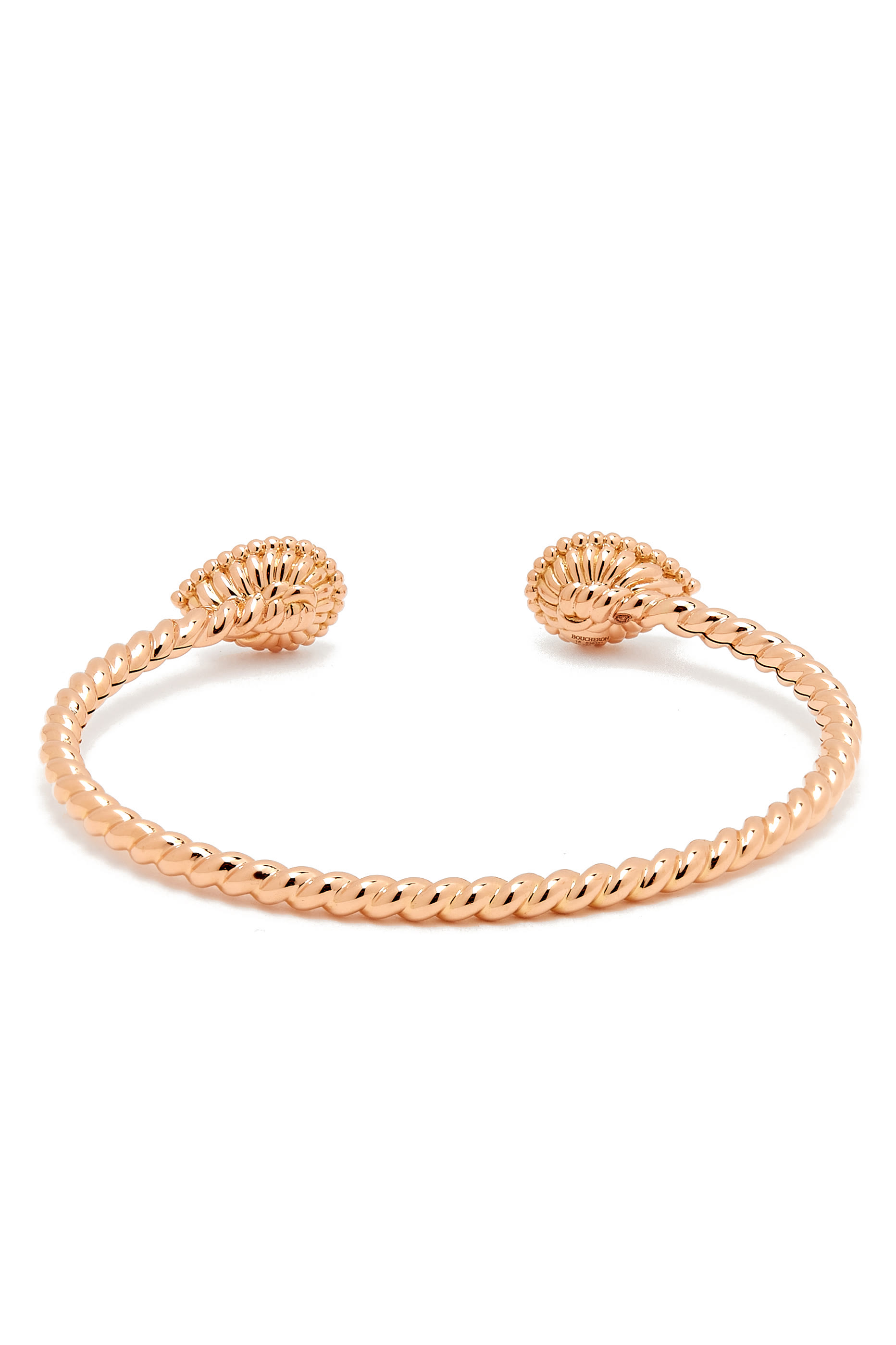 Serpent Boheme Motif Bracelet, 18k Pink Gold, Quartz  Diamonds
