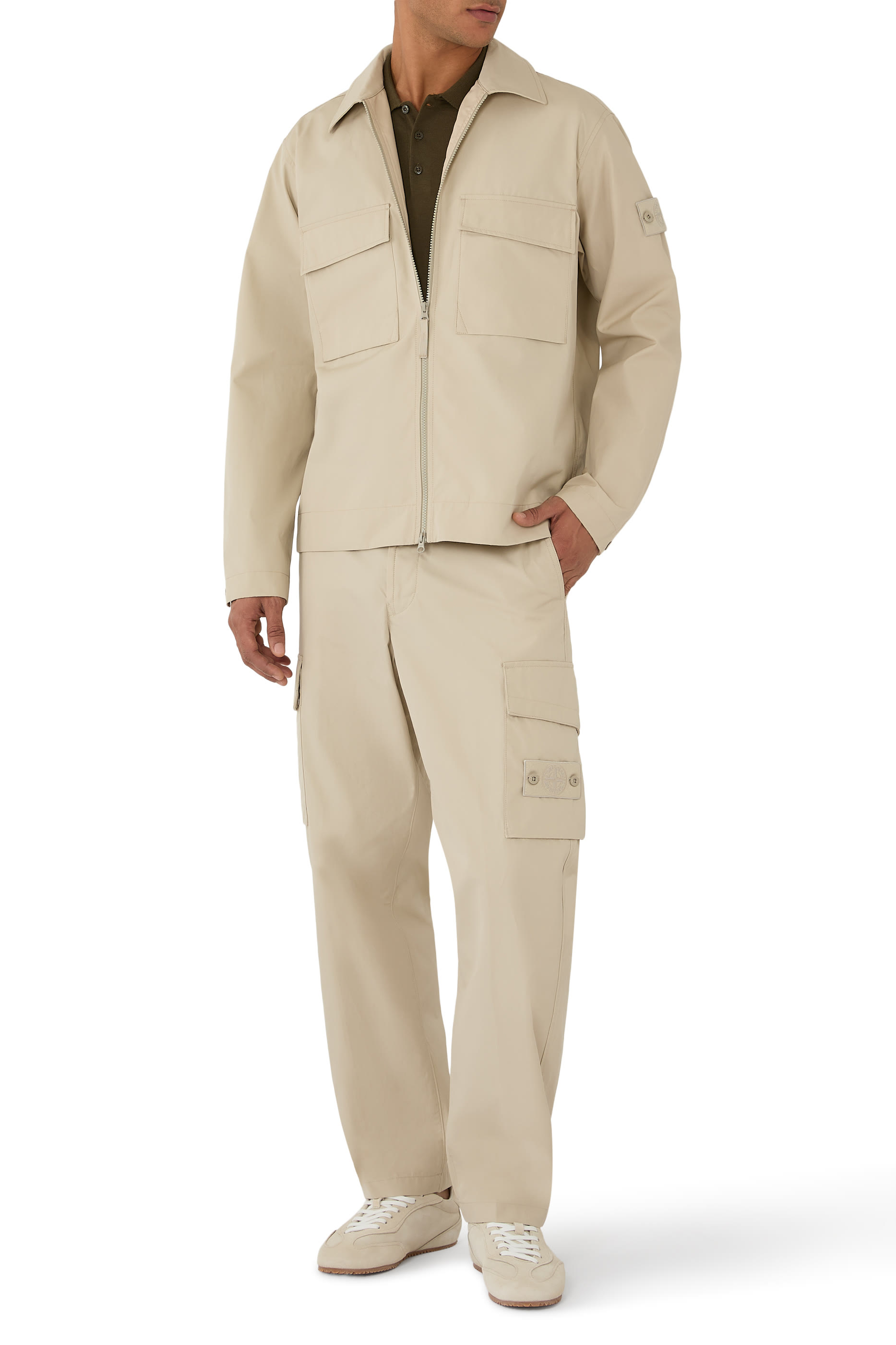  Zip-Up Overshirt 