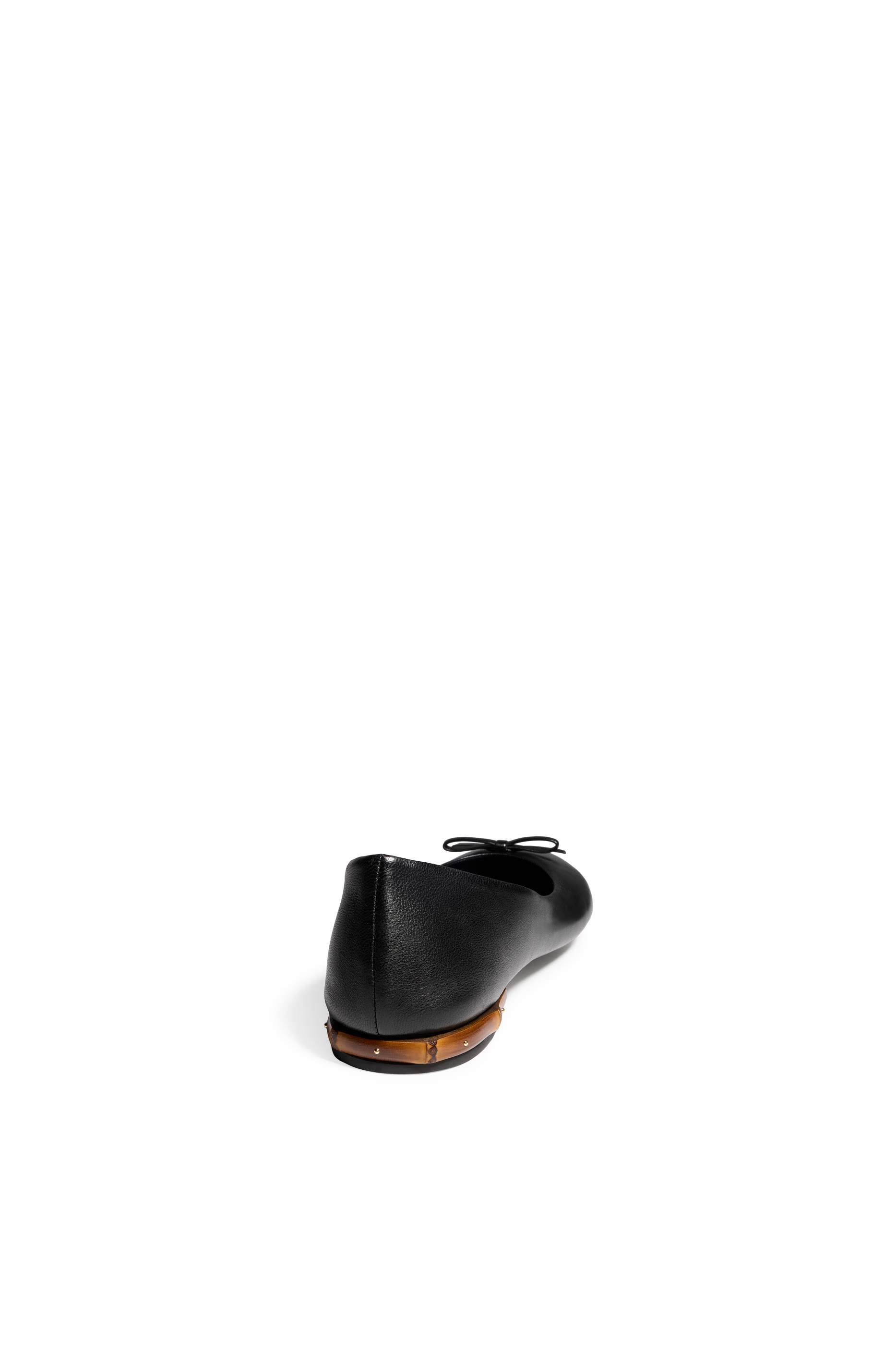 Bamboo-Heel Ballerinas