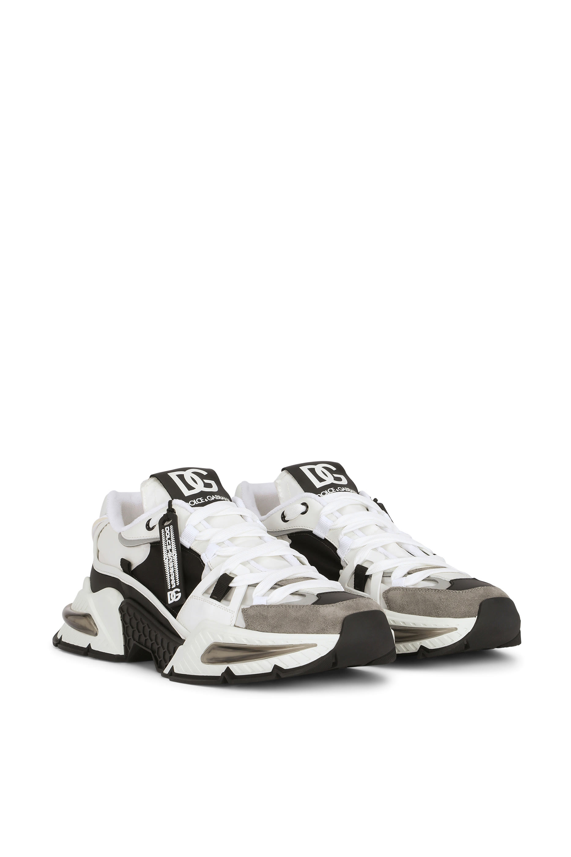  Mixed-Material Airmaster Sneakers