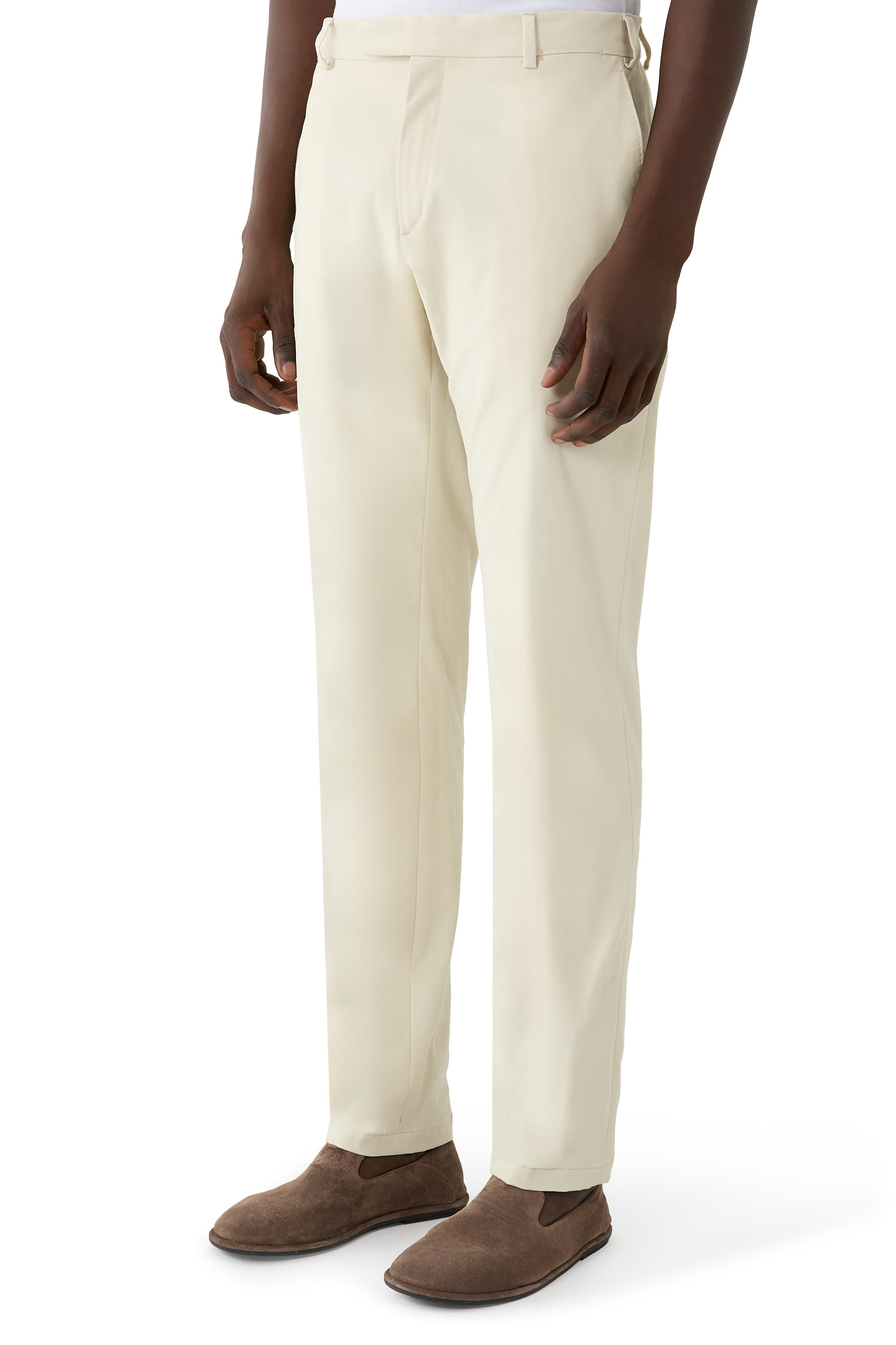 Cotton Gabardine Journey Trousers 