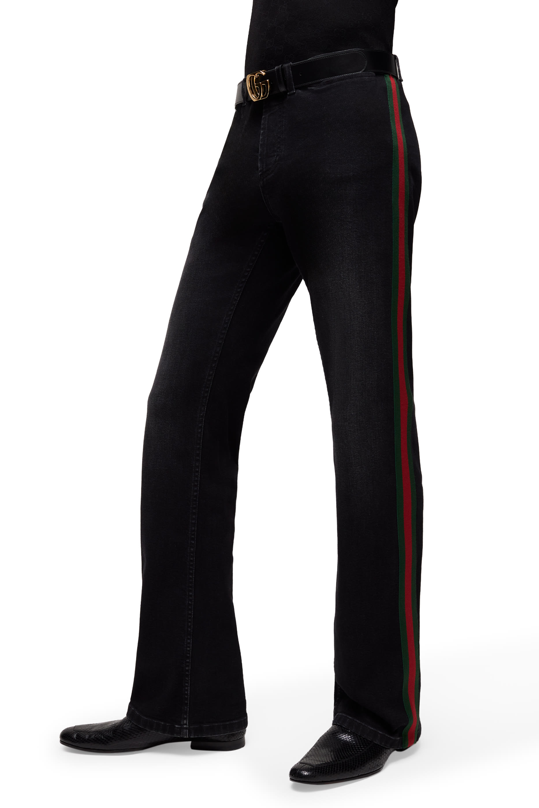Web-Detail Pants
