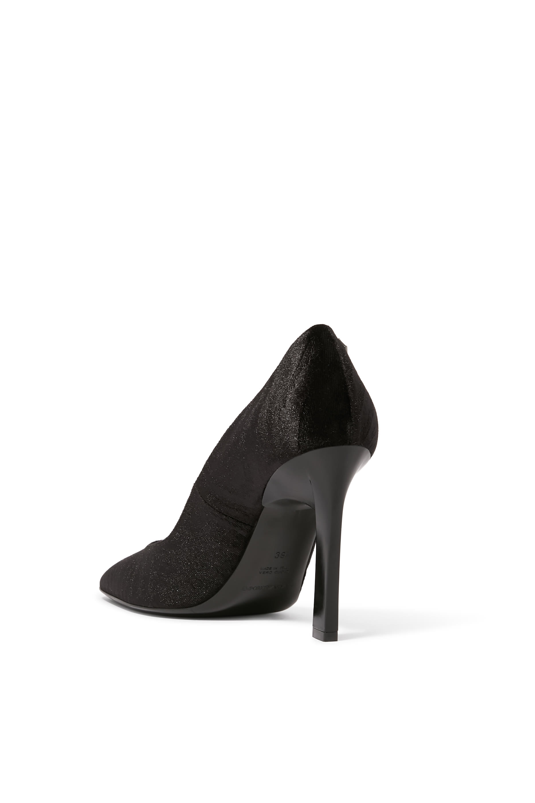 Animalier Velvet 95 Pumps 