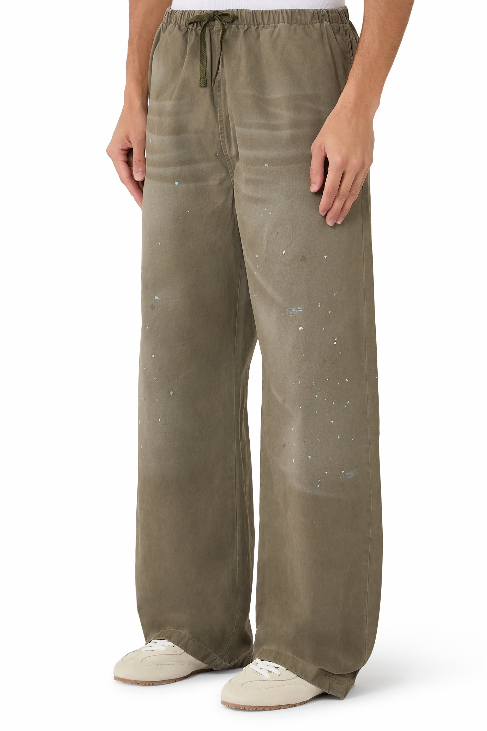 Washed Cotton Trousers