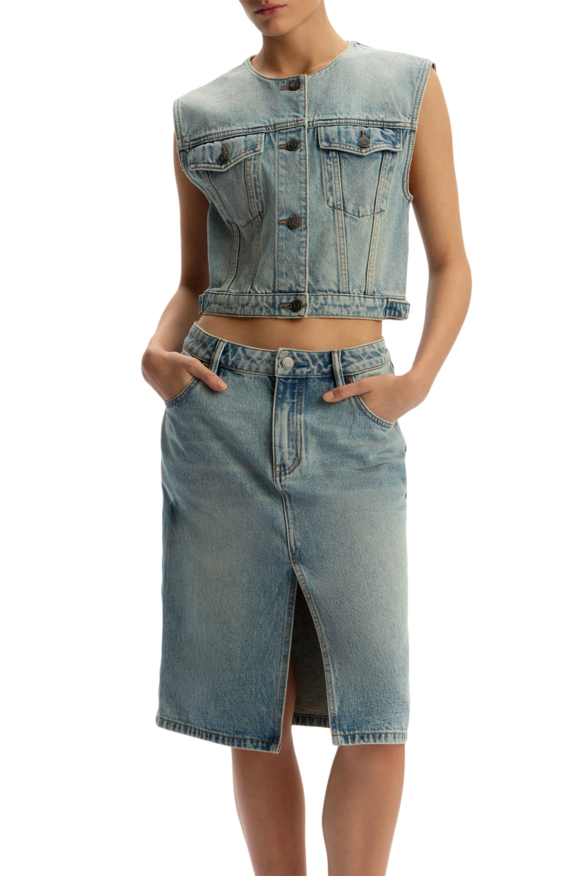 Denim Vest