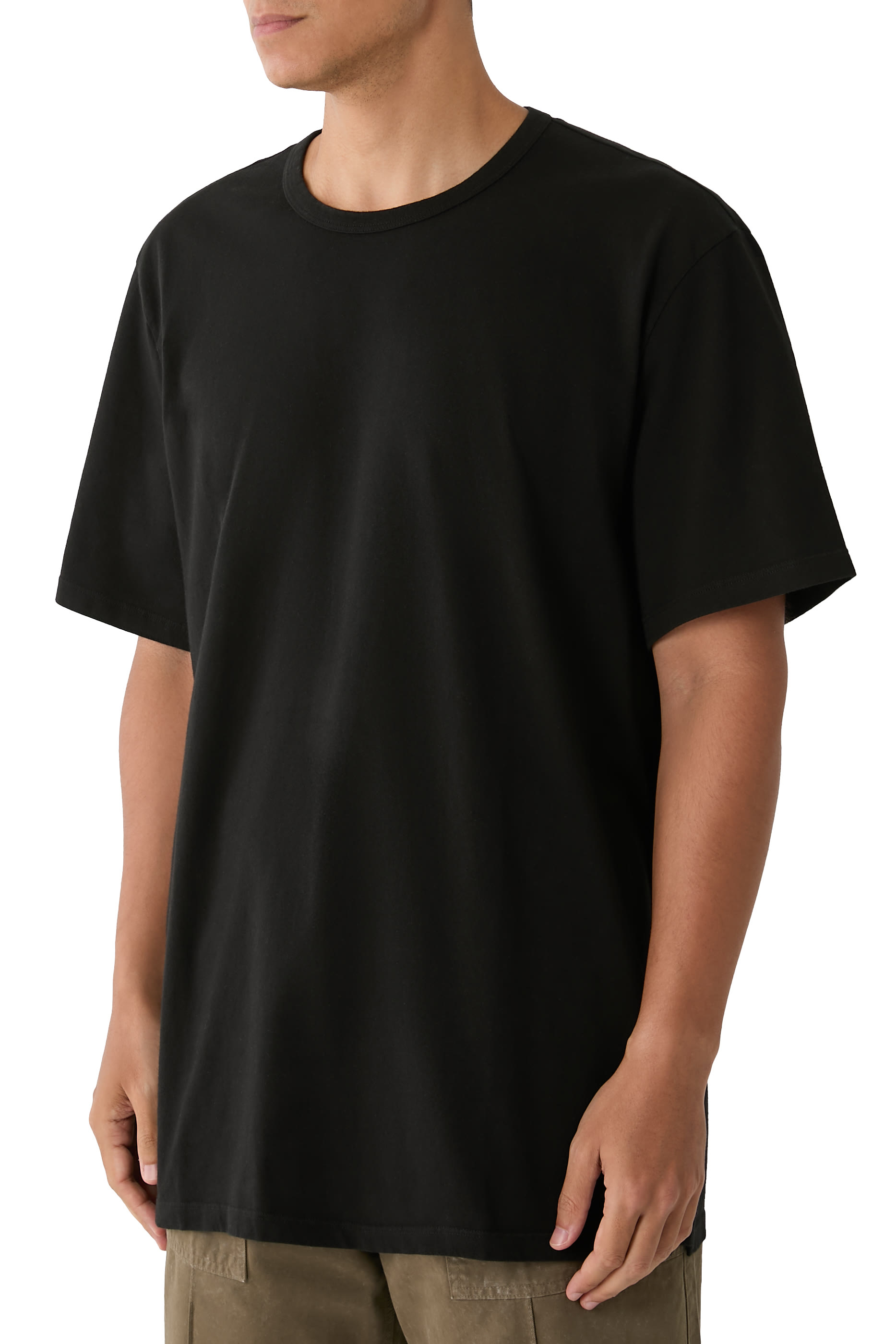 Garment Dye Cotton T-Shirt 