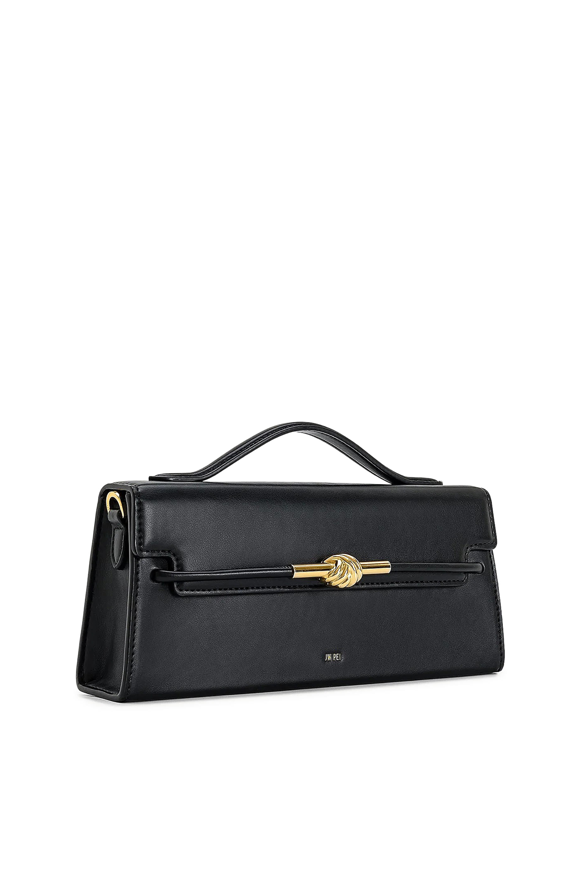  Lena Metal Rope Knot Top Handle Bag