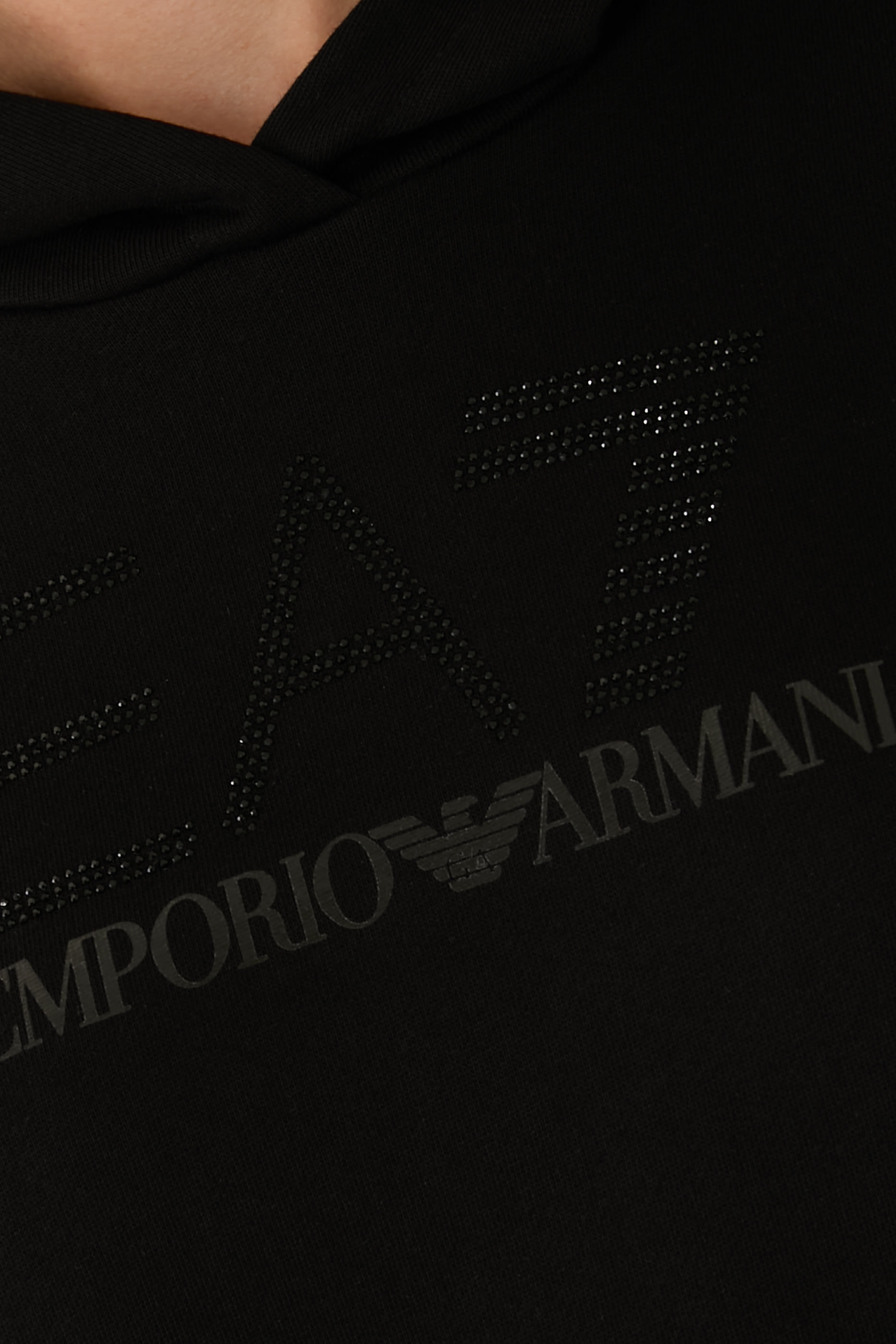 EA7 Logo Hoodie