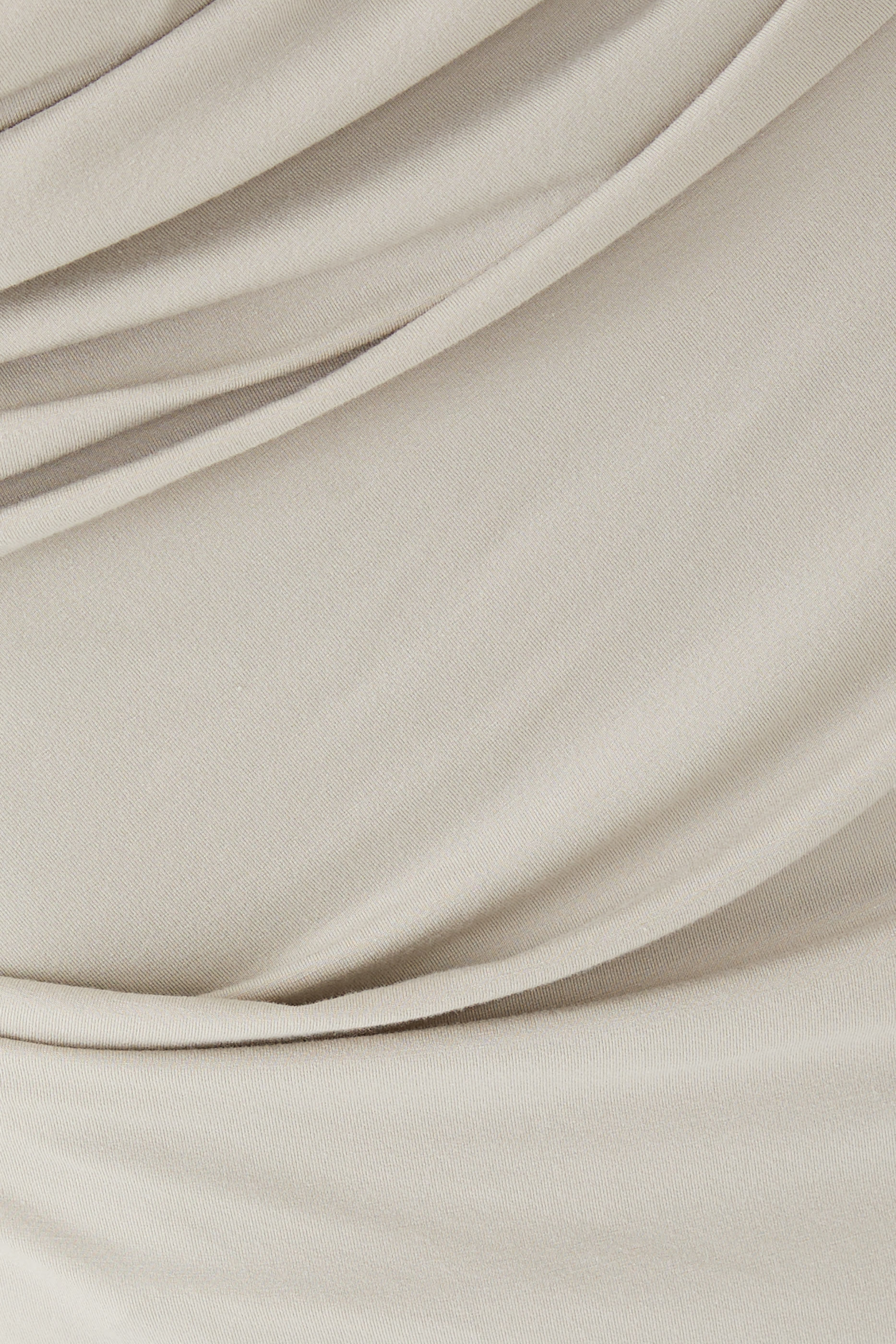 Draped Maxi Skirt