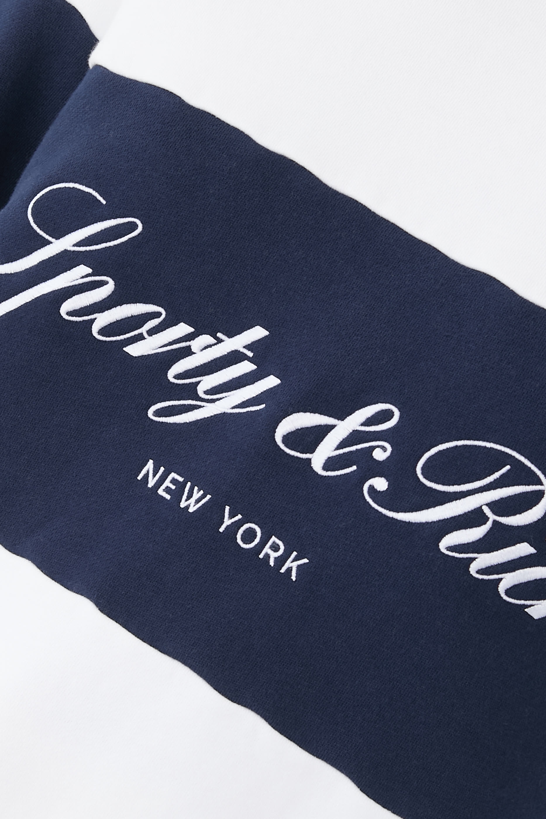 Signature Logo Block Crewneck Sweatshirt 