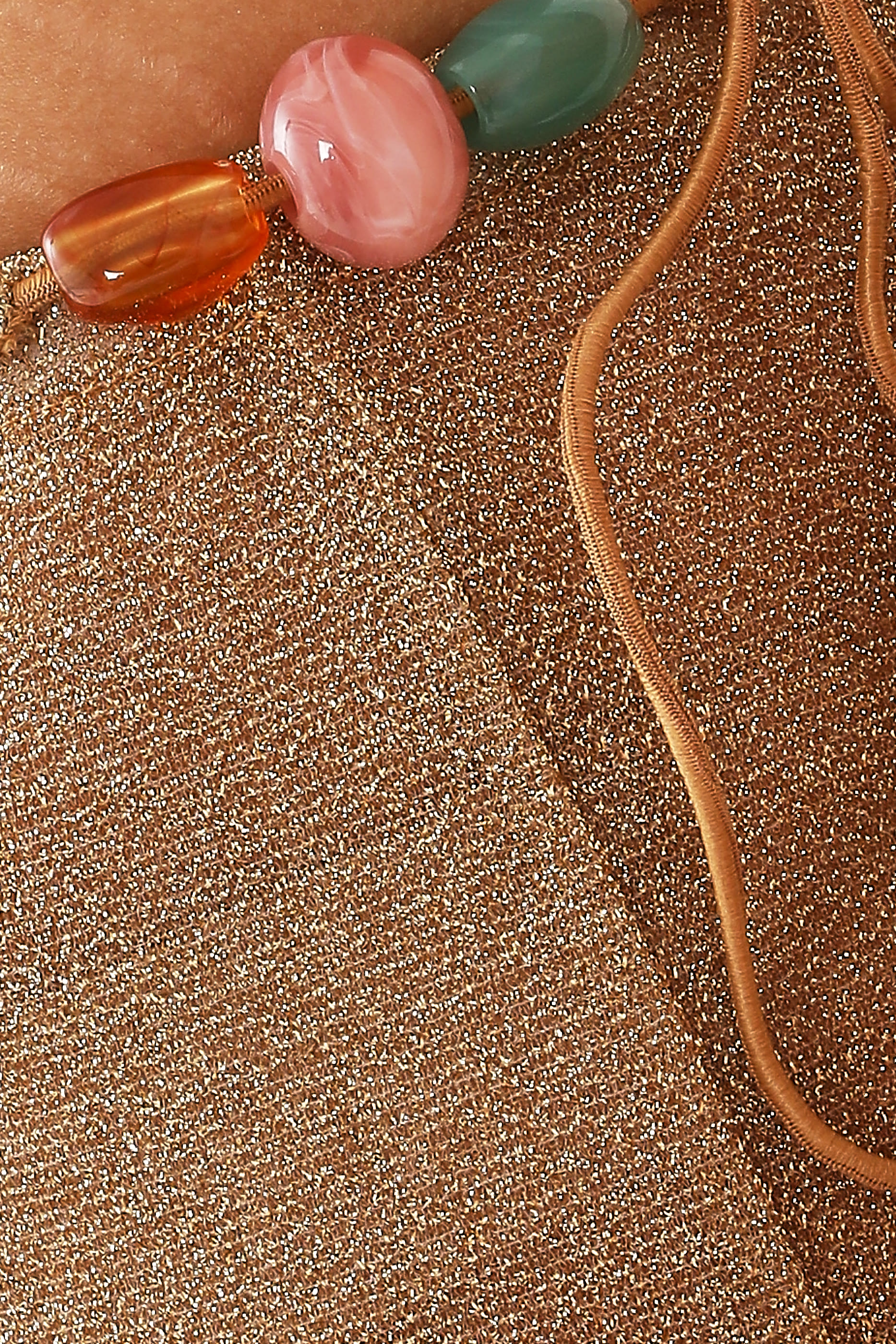 Lumi&egrave;re Beads Pareo Pants
