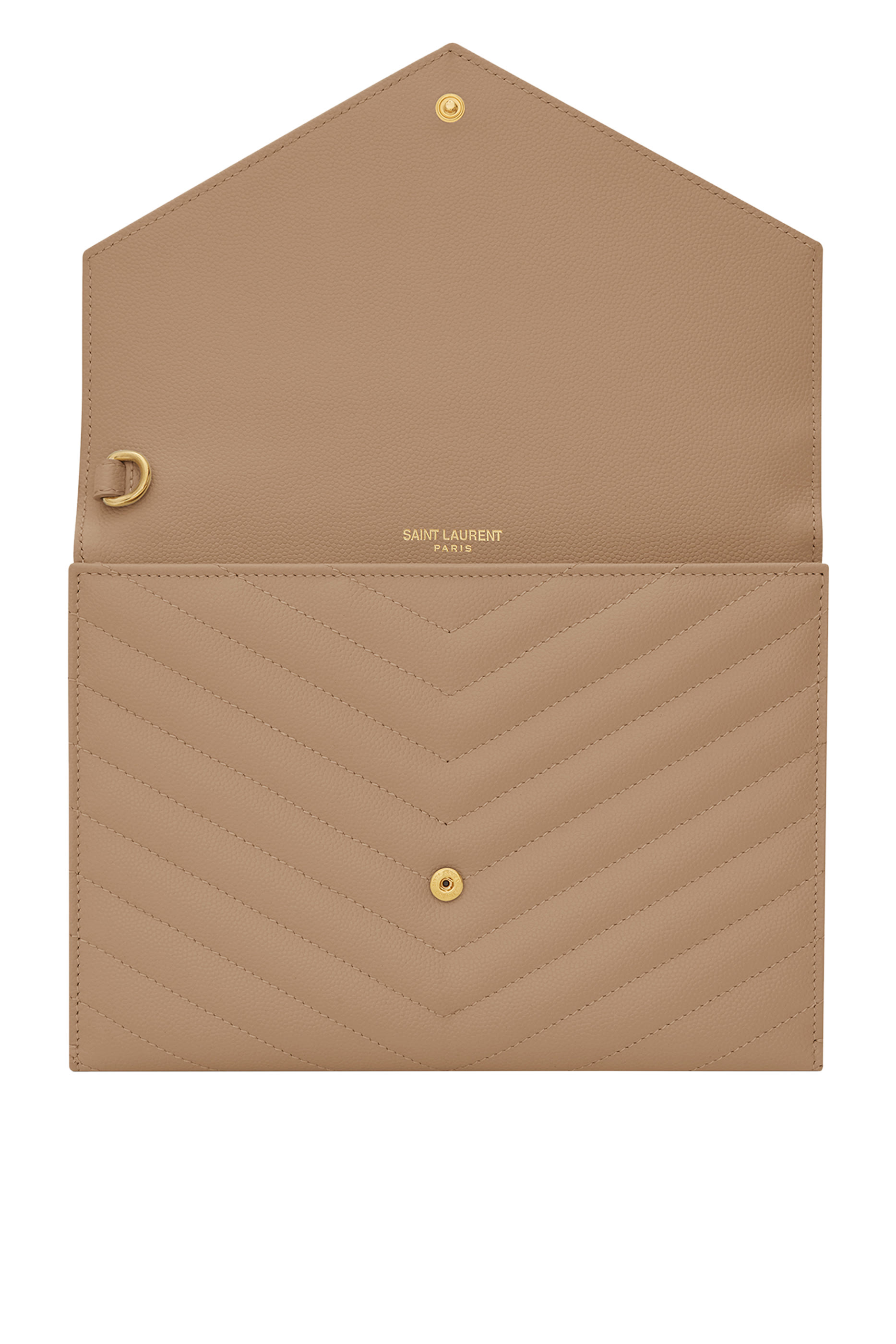  Cassandre Matelass&eacute; Flap Pouch in Grain De Poudre Leather