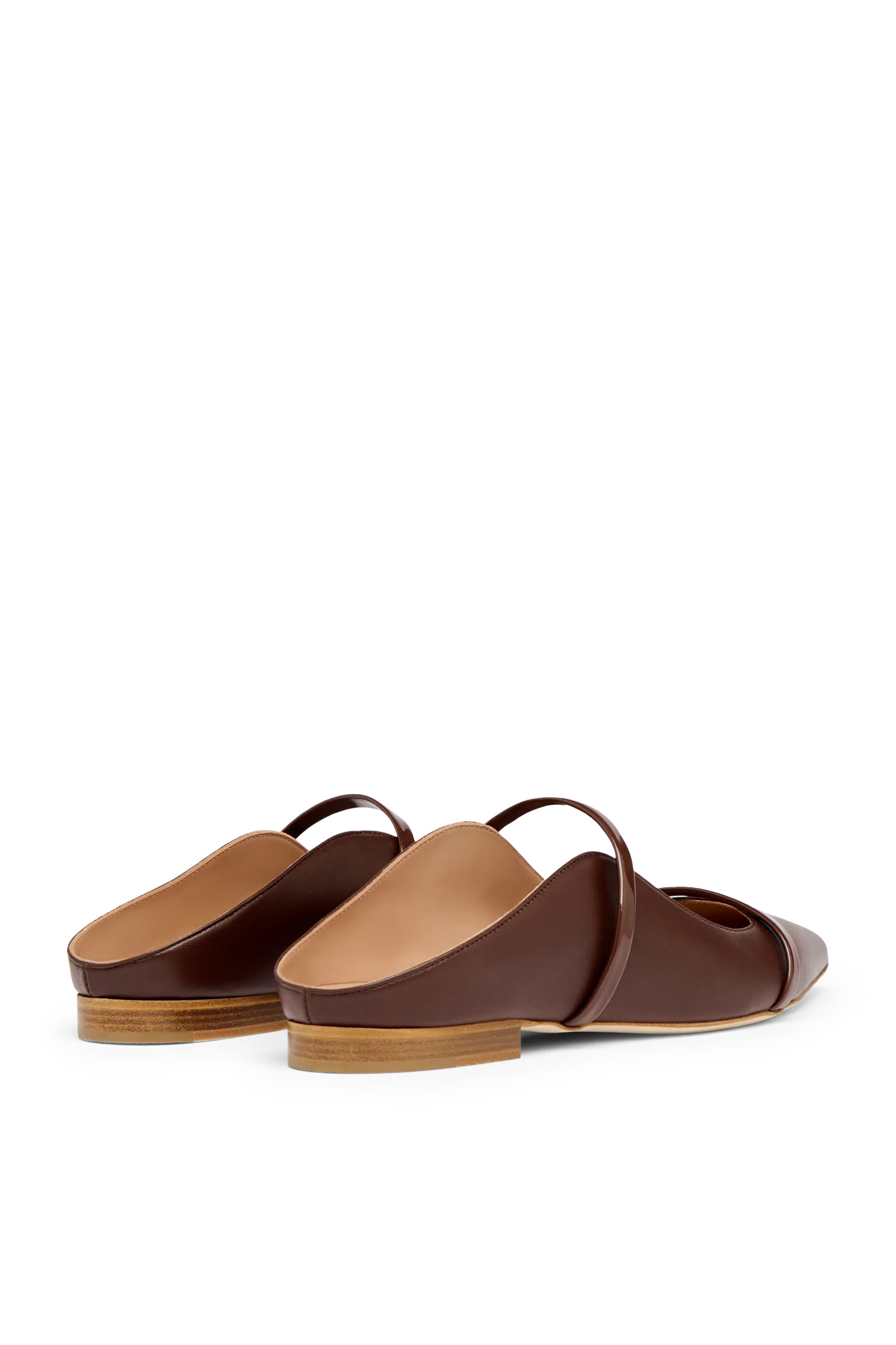 Maureen Leather Flat Mules