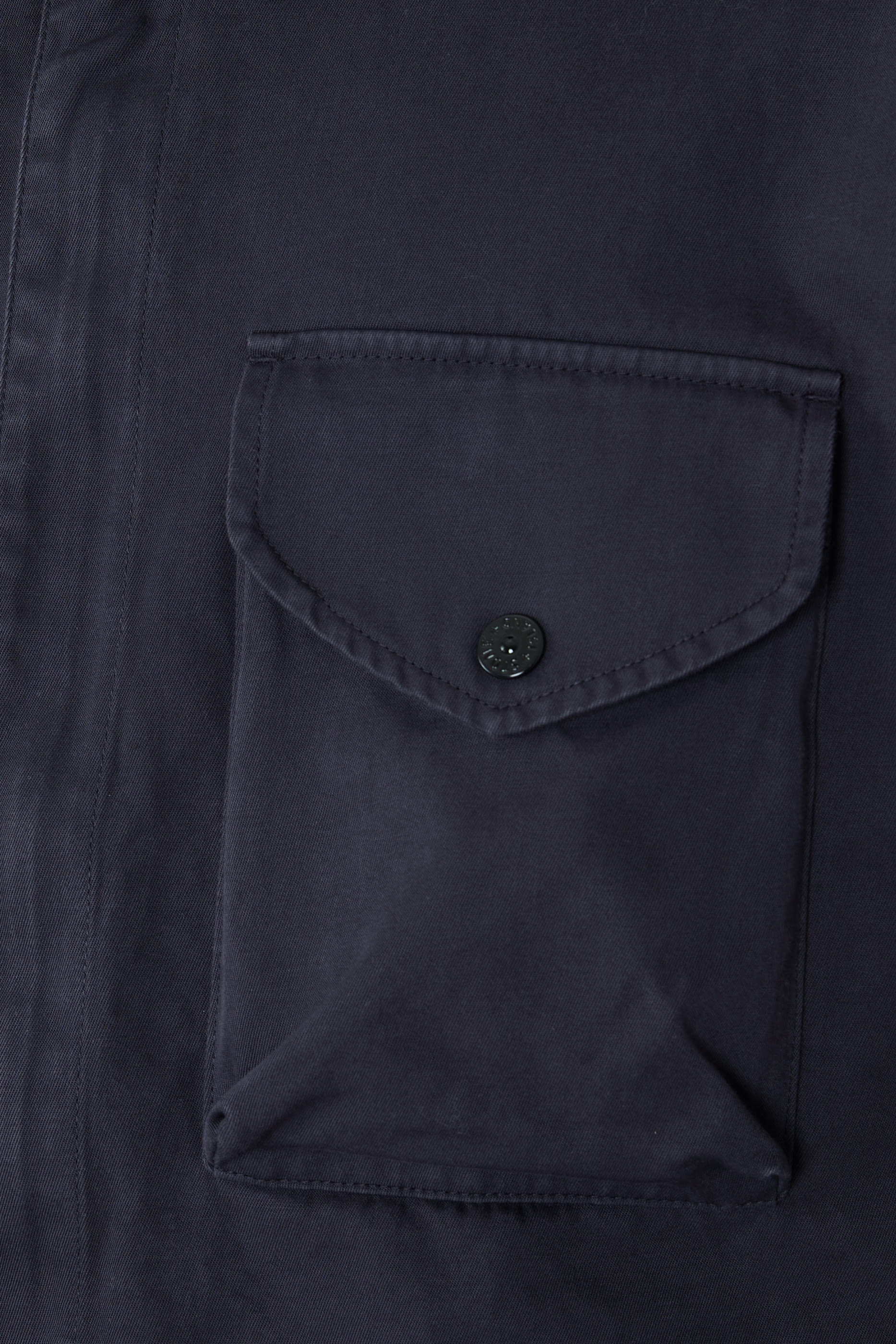 Zip-Up Chest Pocket Overshirt