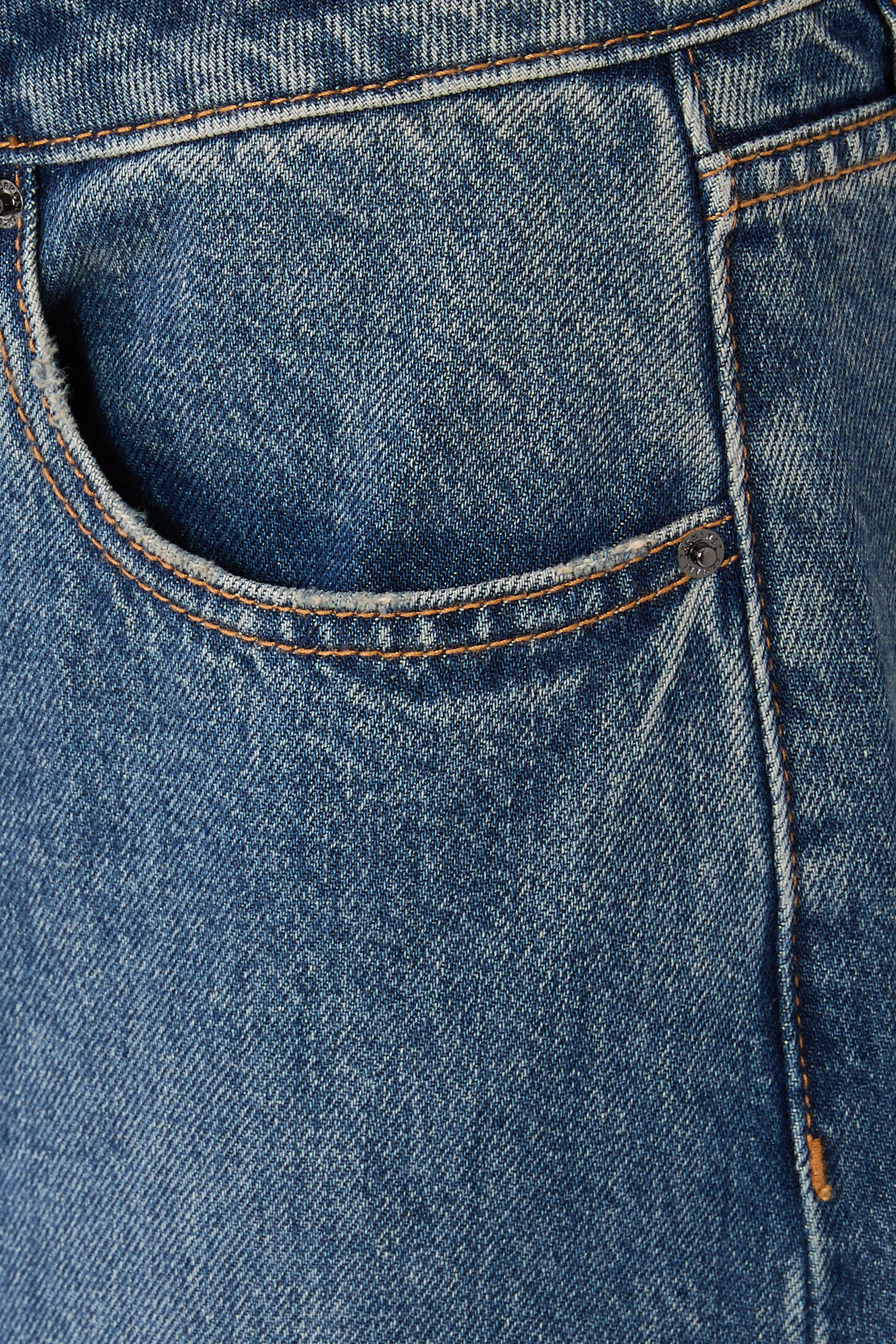 Faded 5-Pocket Pants