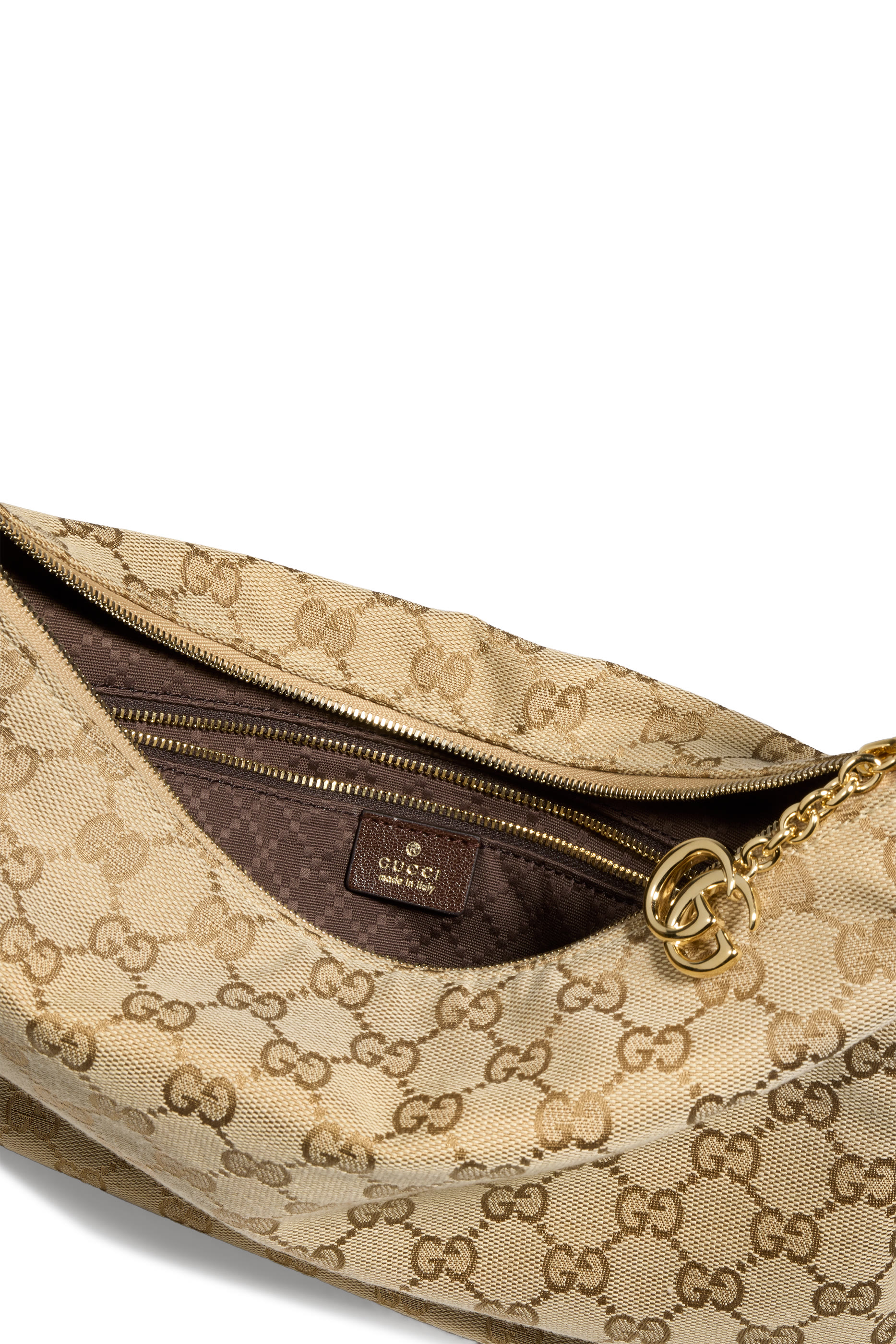Lady Lunetta Chain Medium Shoulder Bag 